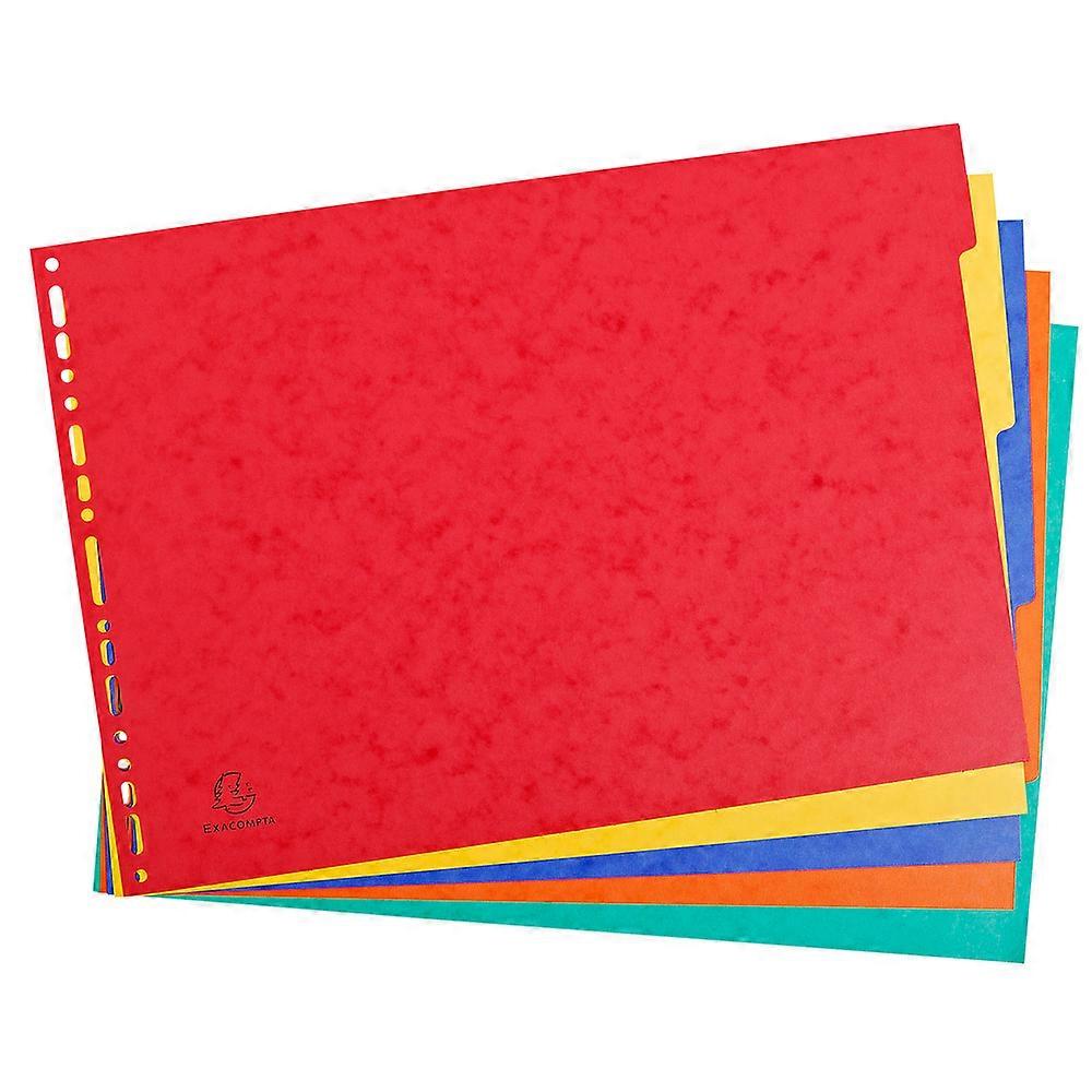 Exacompta 2905E 20x Separadores  NF 400g A3 5 pos.