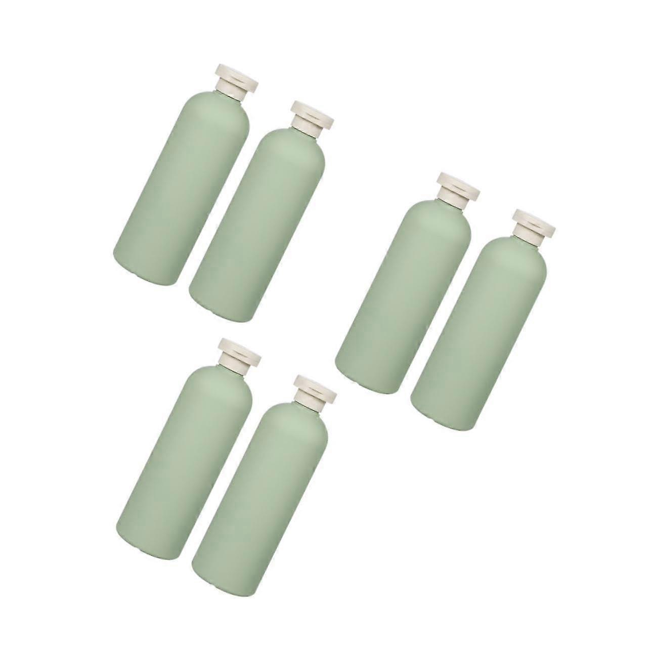 2 Pack 400ml Refillable Squeeze Bottles with Flip Caps Travel Shampoo and Lotion Pump Bottles