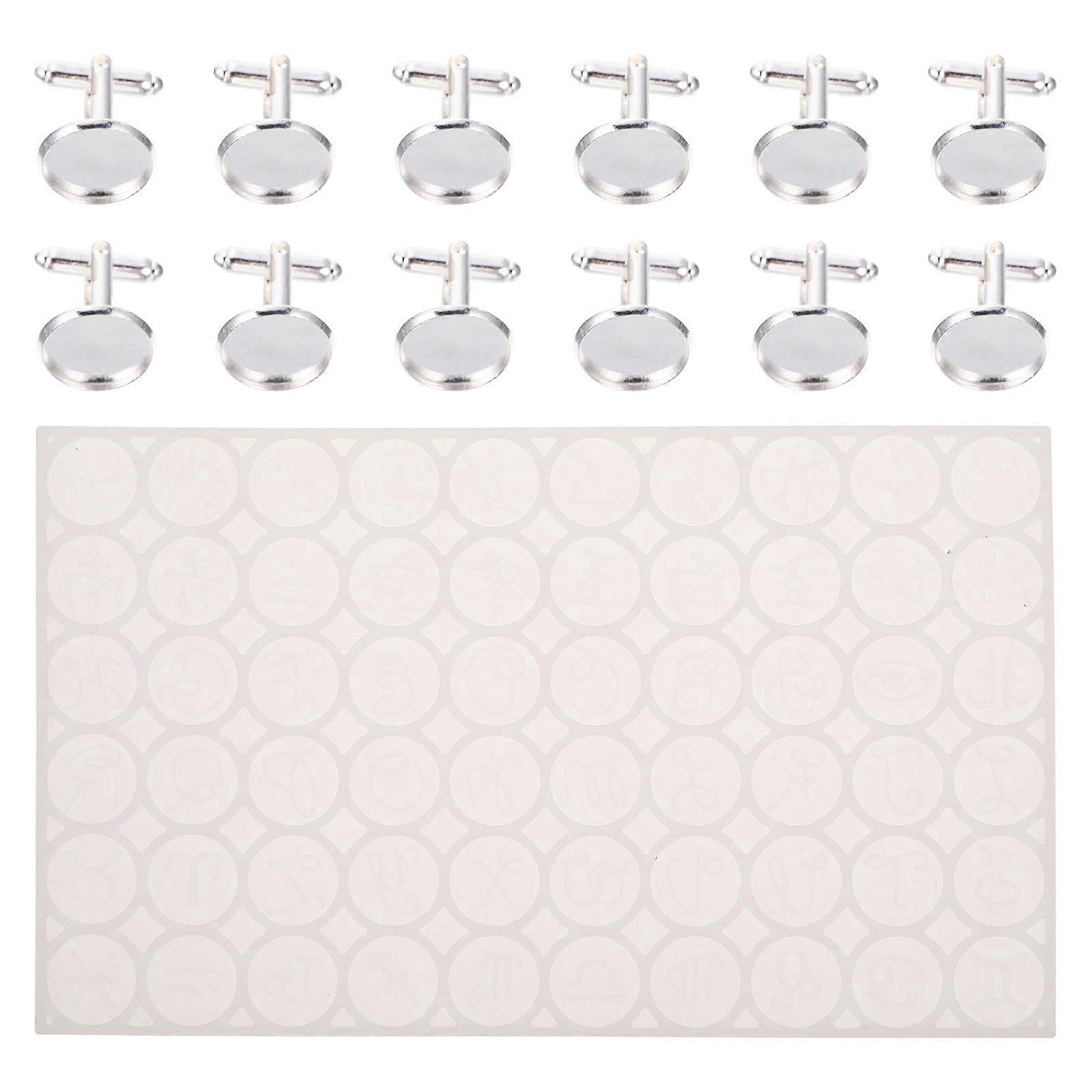 Shirt Cufflinks DIY Molds for Clothes Buttons Making – Easy to Clean, Practical for Creative Handmade Crafts Projects