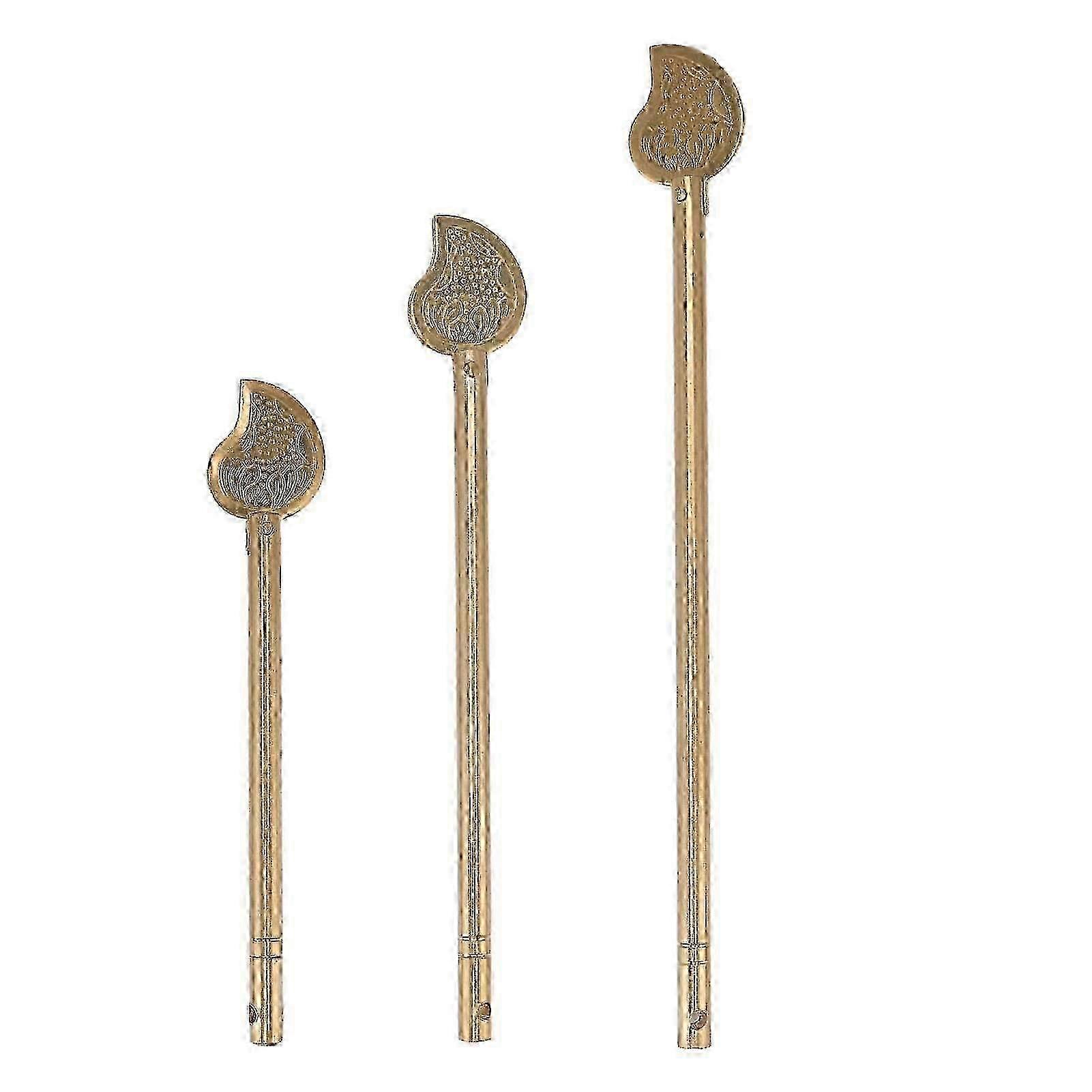 3 ADET Kabine Anahtar Mandalı Yaprak Şekilli Dolap Kilitleme Pimi Ev Mobilyaları için Çin Mandalı Cıvatası