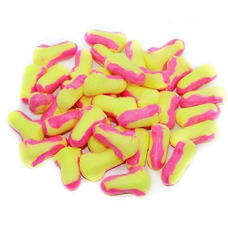100 Pairs of Soundproof Earplugs Anti-Noise Sponge Protective Earplugs Work Study Sleep Earplugs