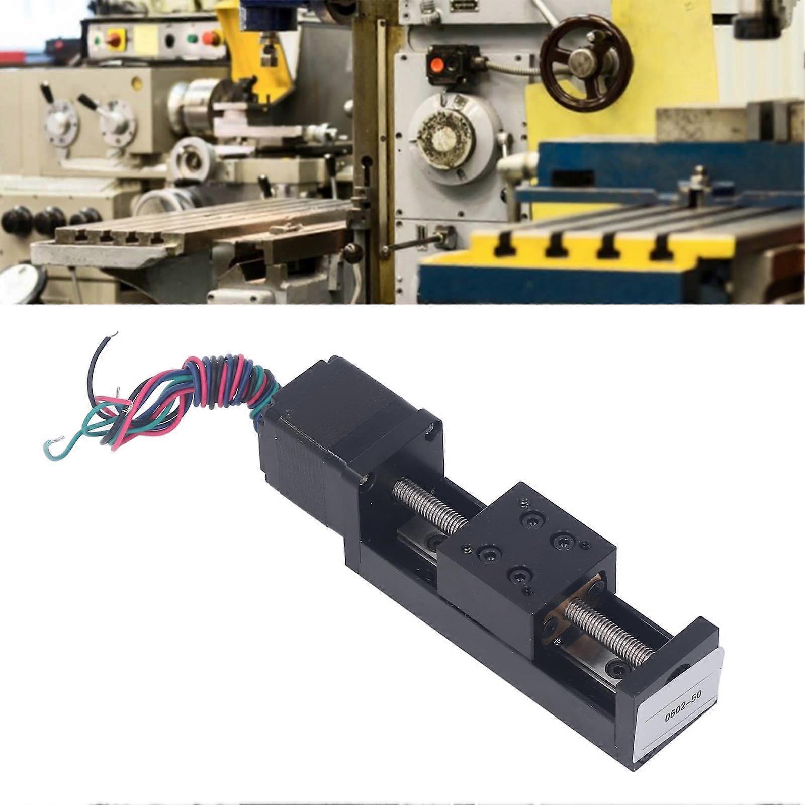 Mini Linear Rail Guide Slide Actuator 28 Schrittmotor 50mm Hub DIY CNC-Fräser Teile X Y Z Tisch mit T Schraube Stange 