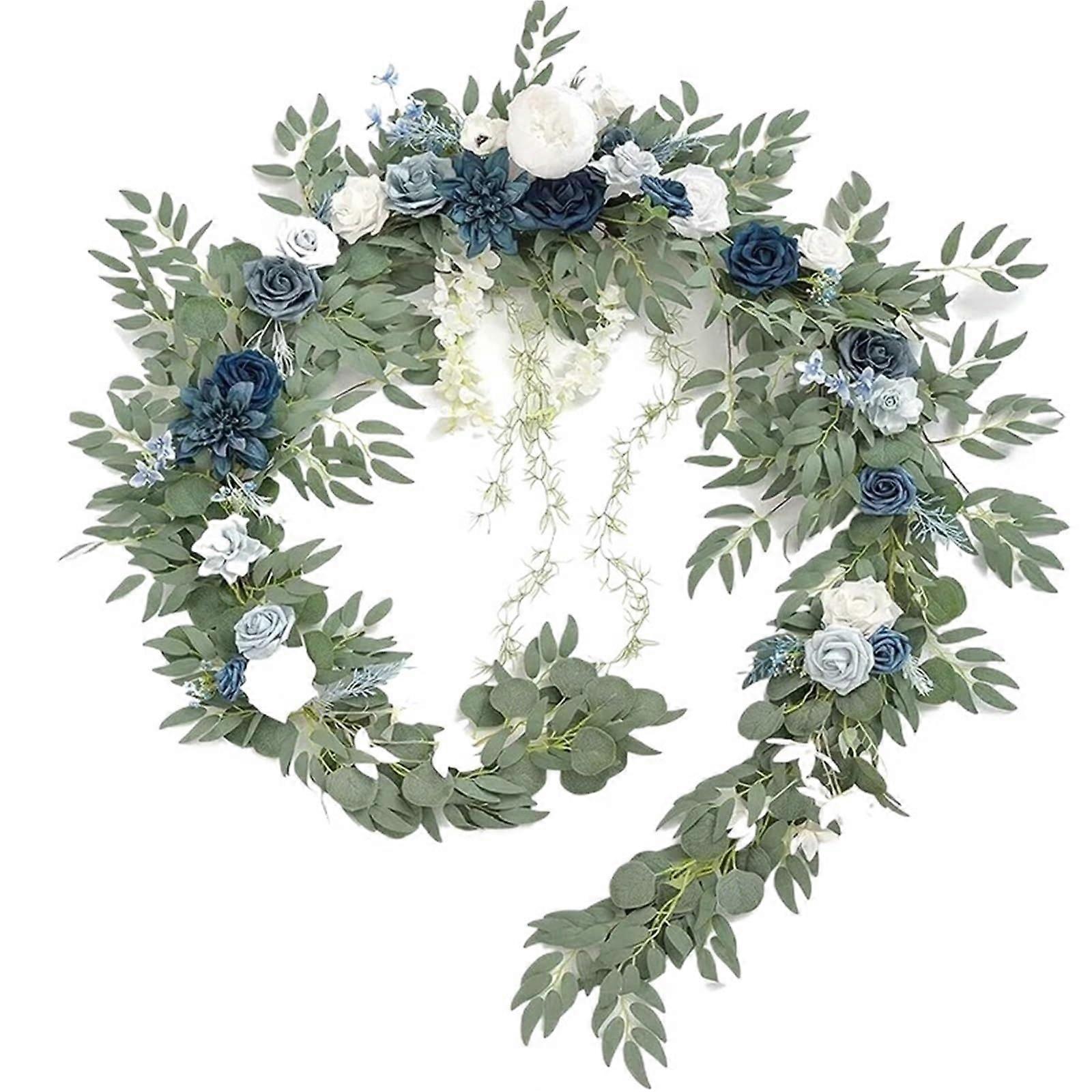 Artificial vine 2.7M with rose wedding table centerpieces boho bridal shower decor