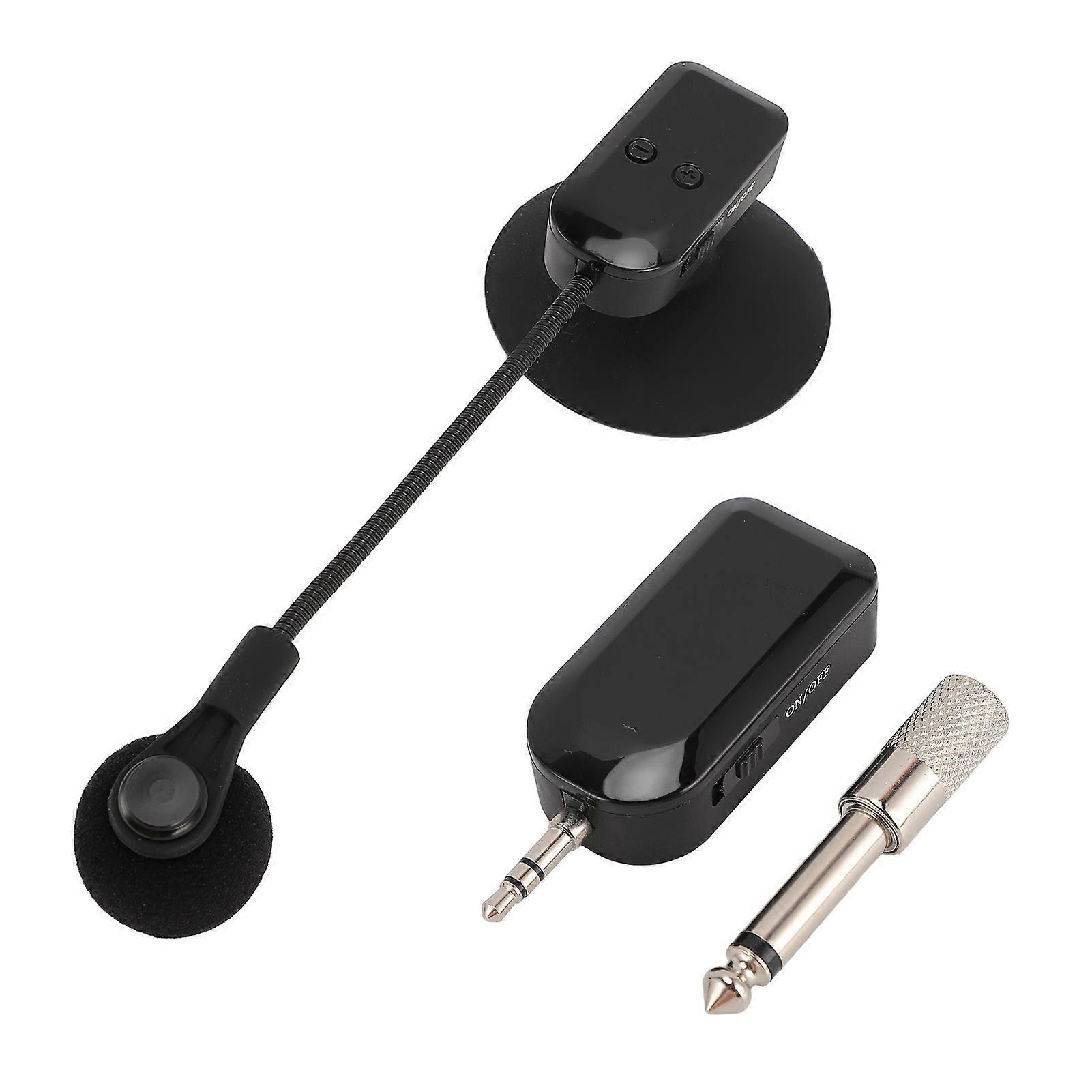 2.4G Wireless Instrument Microphone Pickup System for Guitar Violin Accordion Cello Zither Lute Stage Performance 