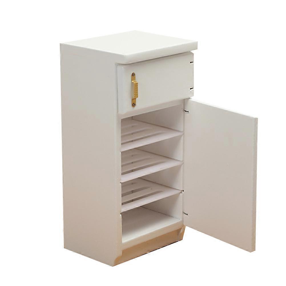 White Miniature Scale Model Furniture – Realistic Design, Durable Build for DIY Mini Room Decor Projects