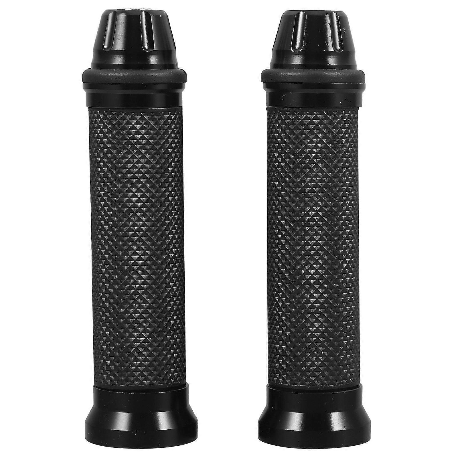 Non-Slip Motorcycle Handlebar Grips For Motorcycle Parts Round Shape 14.40X2.20X2.20CM Durable 1 Pair