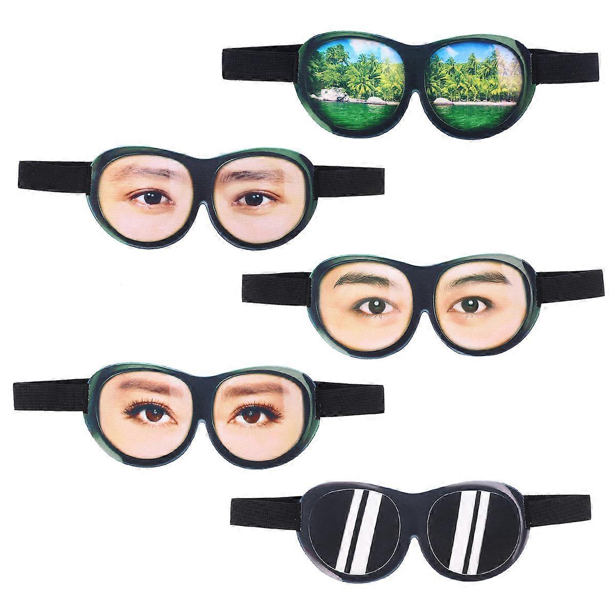 Eye Cover for Sleeping Eyeshade Sleep Mask Hotel Color 27x7.5cm Noise Isolation 1Set