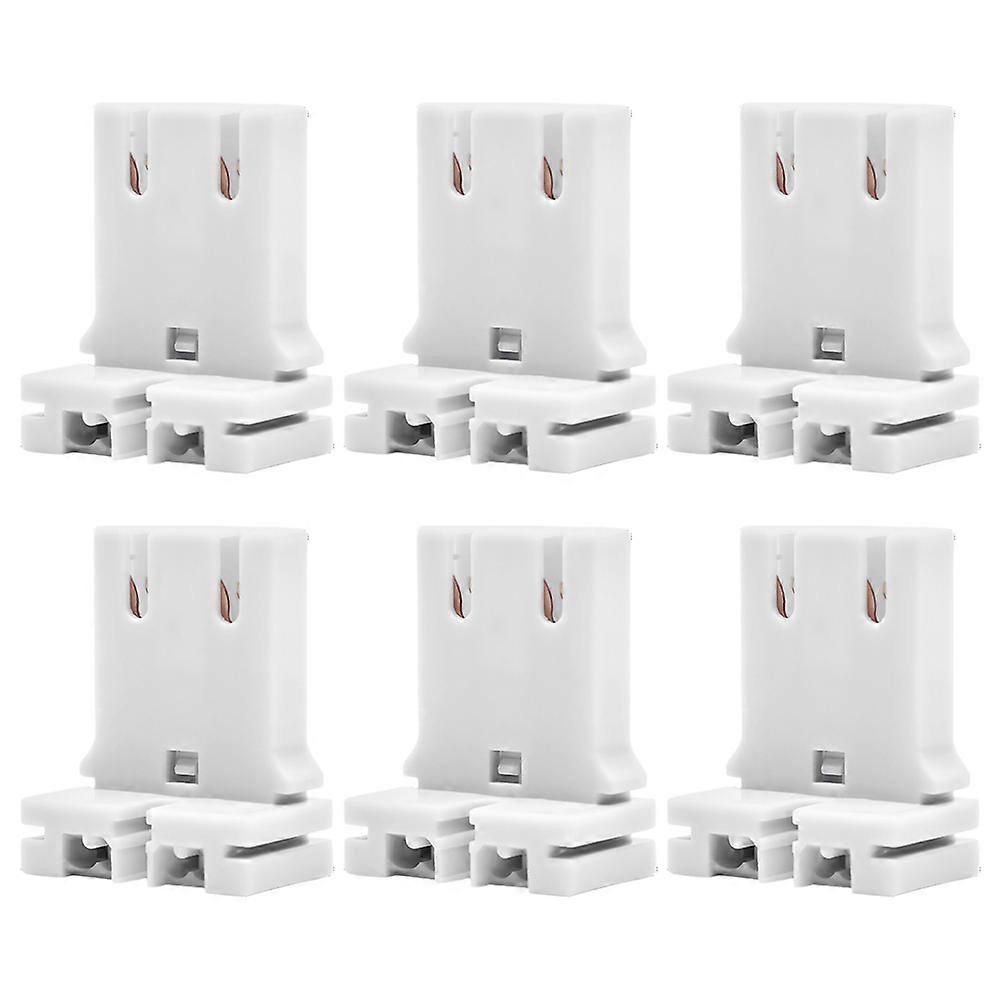 Lamp Base Socket For Residential Use Modern Design 4.00X3.00X1.80CM Uniform Lighting 6Pcs