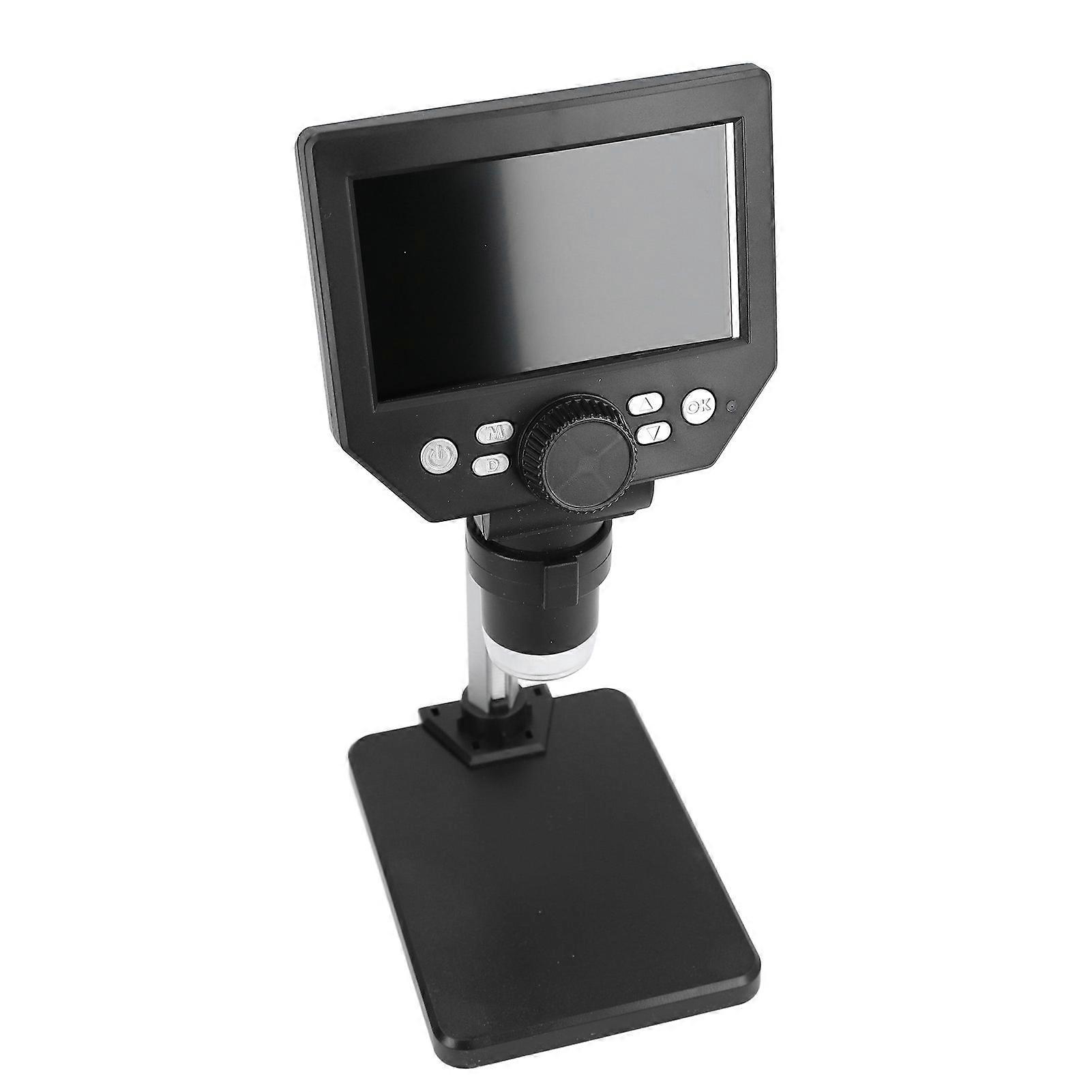 Digital Microscope 4.3in LCD 10MP 2000mAh Battery 1-1000x Zoom