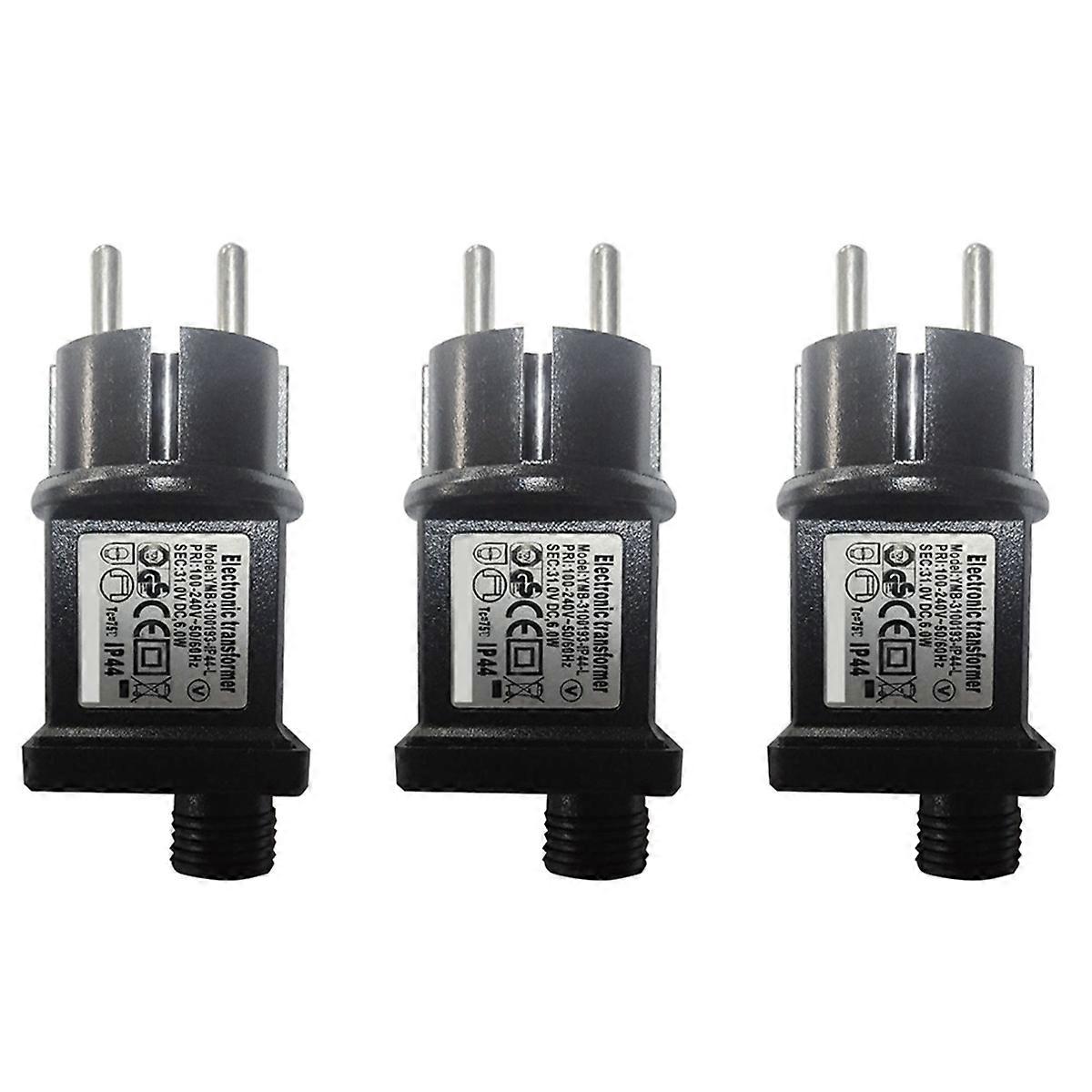 3X Power Adapter 31V 6W 193MA Output Current 100V-240V Electronic Adapter Eight Function Power Adapt