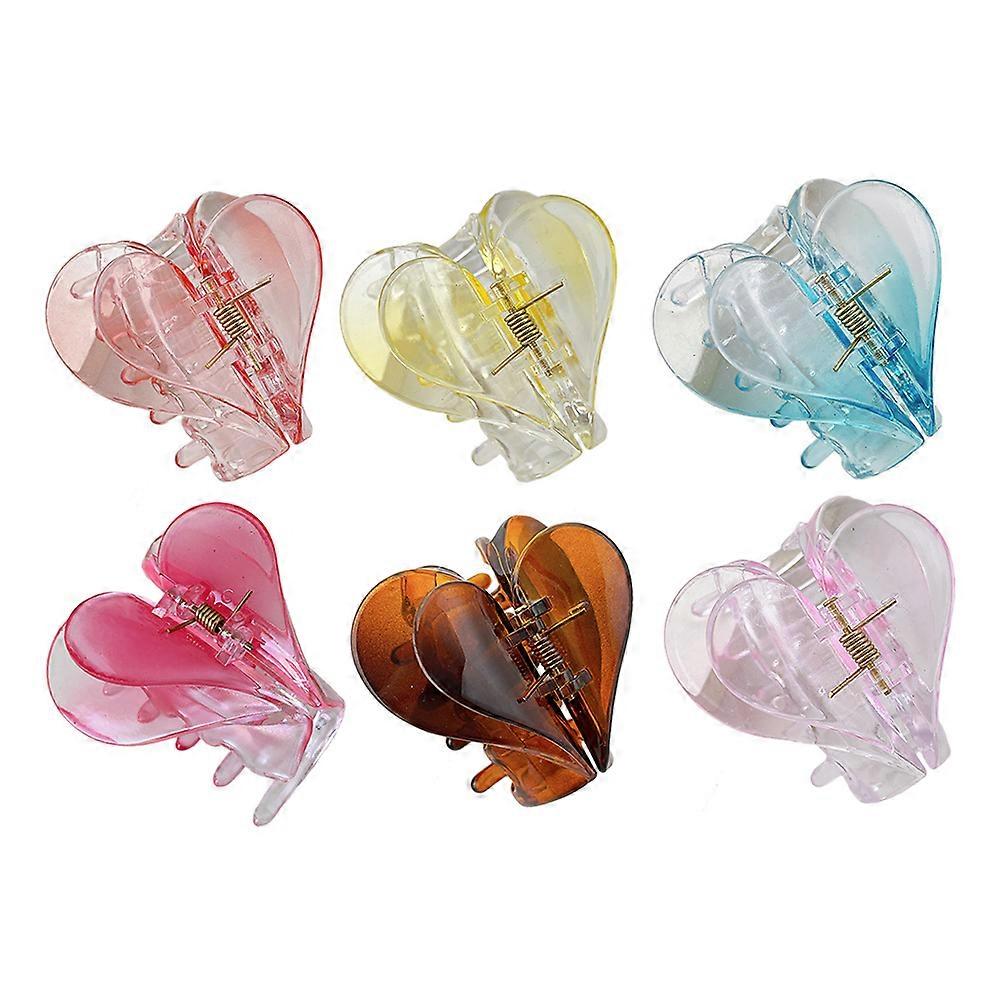 Barrettes For Women Non Slip Paws Strong Flexibility Travel 6Pcs