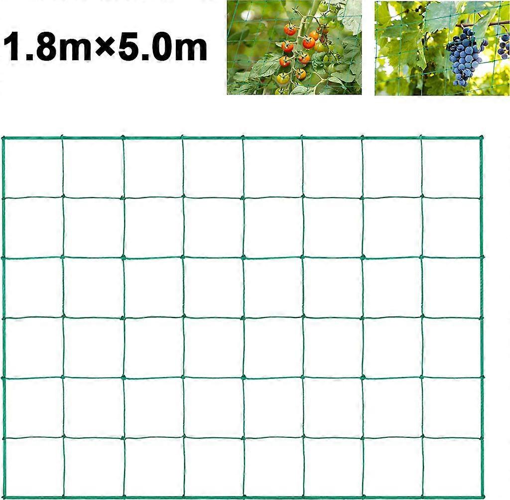 Large Plant Climbing Net, Durable Support for Trellises (1.8 x 5.0 m)