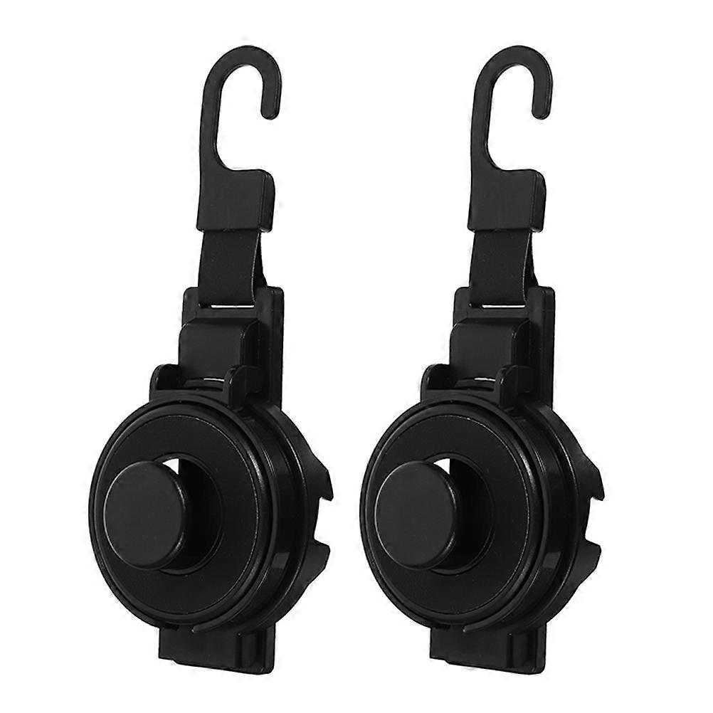 2pcs Multifunctional Car Seat Back Hook Cup Holder Phone Mount for Beverage and Backseat Storage Universal Fit for Most Car Models