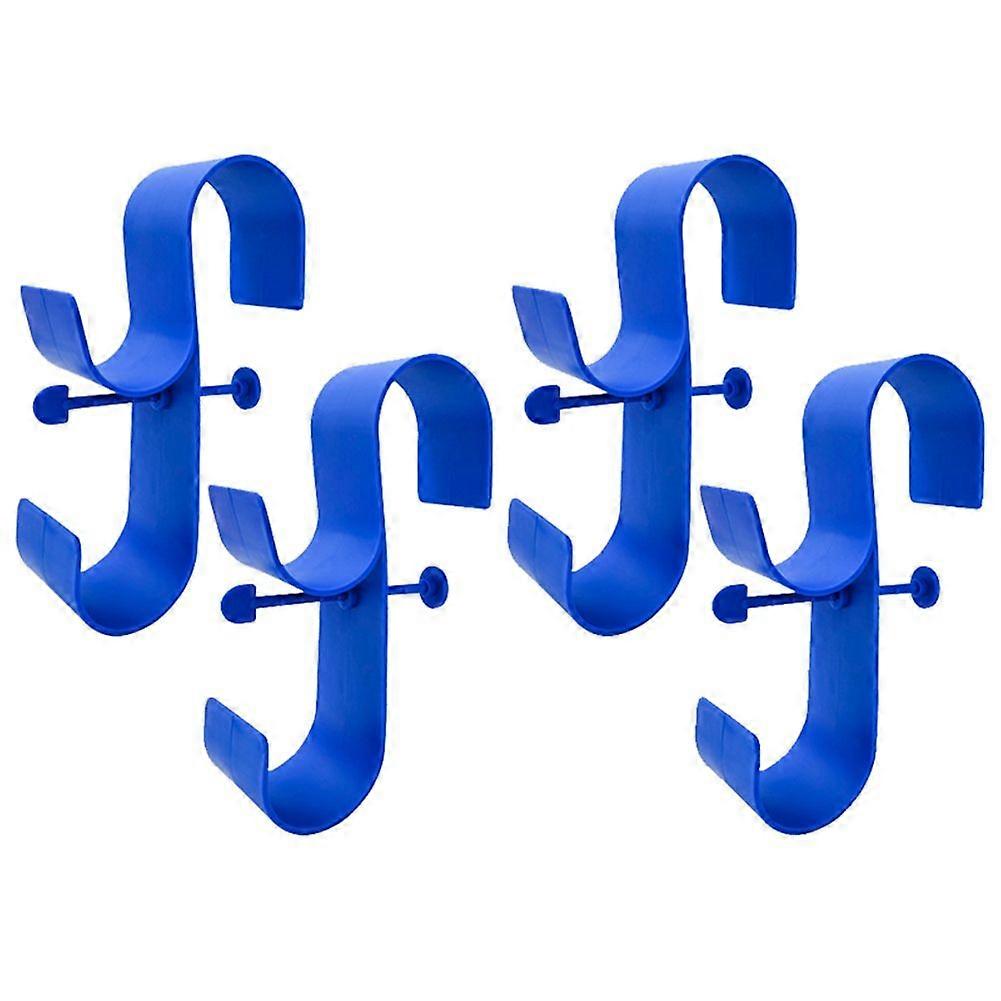 4 st justerbar poolsida pool blad skimmer näthållare ovan mark pool tillbehör för ovanför pooler pool stånghängare