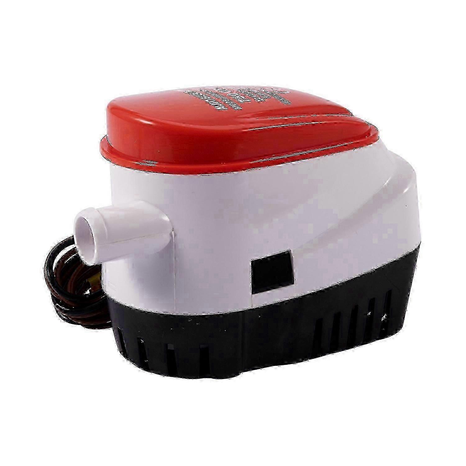 Automatic 12V Bilge Pump 750Gph with Internal Float Switch for Marine/Bait Tank/Fish