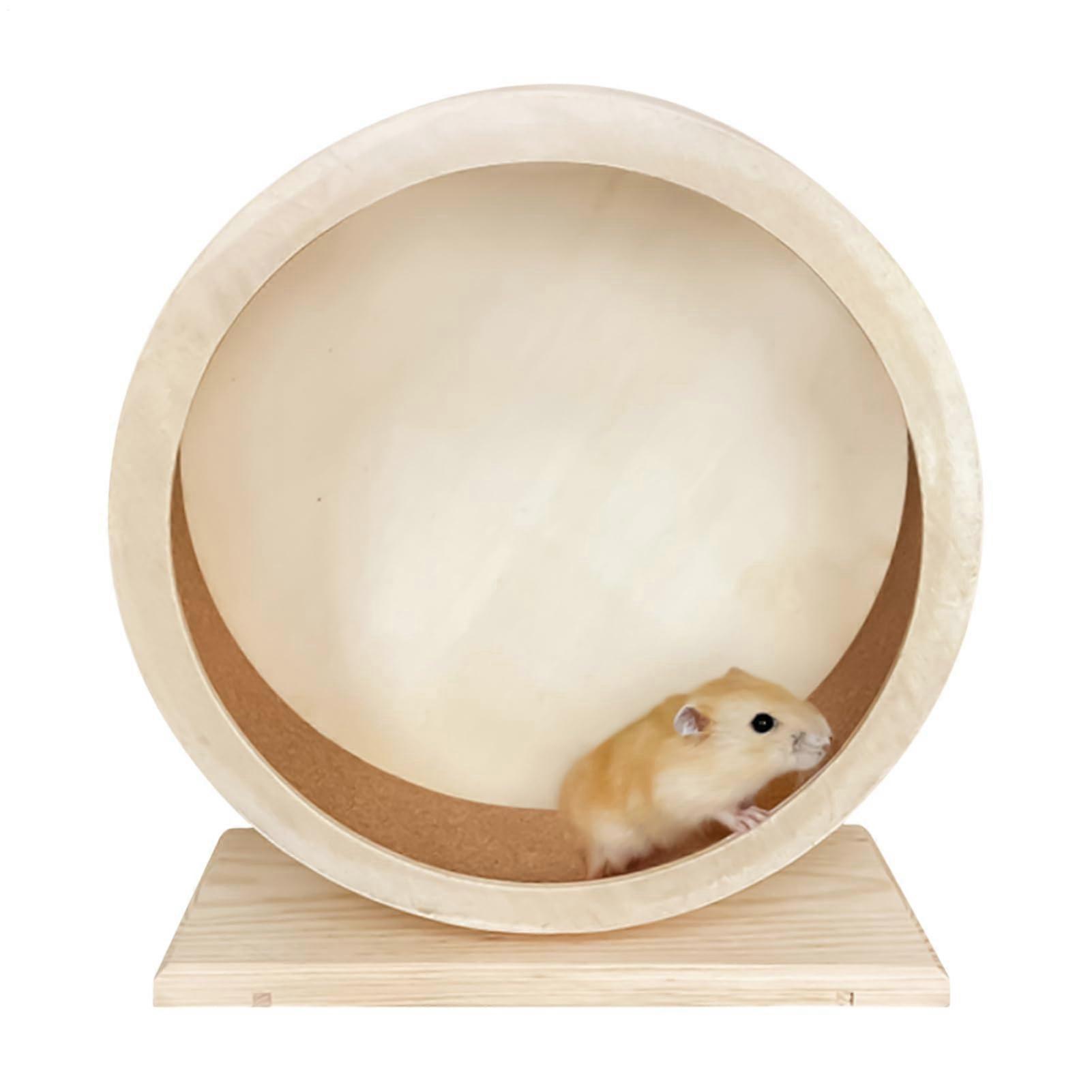 Hamster Running Wheel Quiet Exercise Wheel for Dwarf Hamsters Silent Training Accessory Ref: 6667