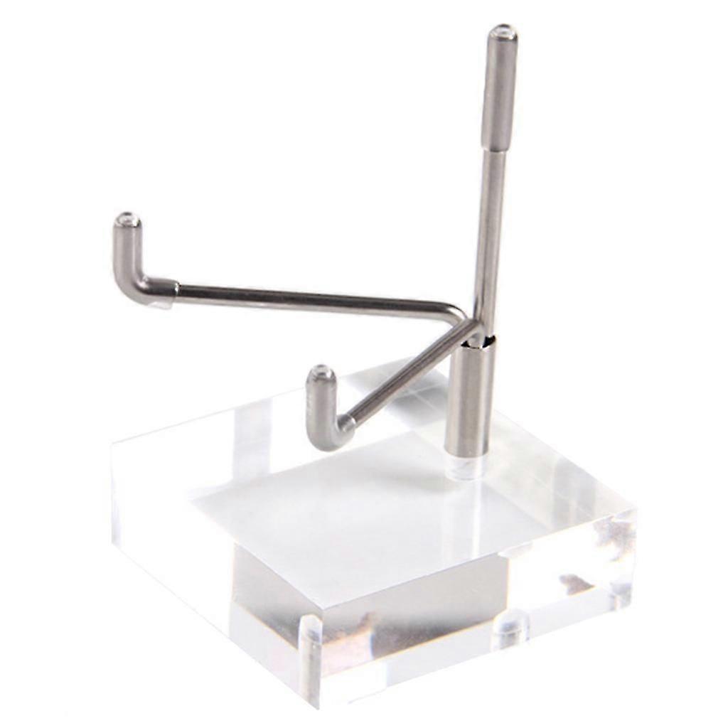 Acrylic Display Stand for Minerals Crystal Gemstones Small Collectibles Shelf