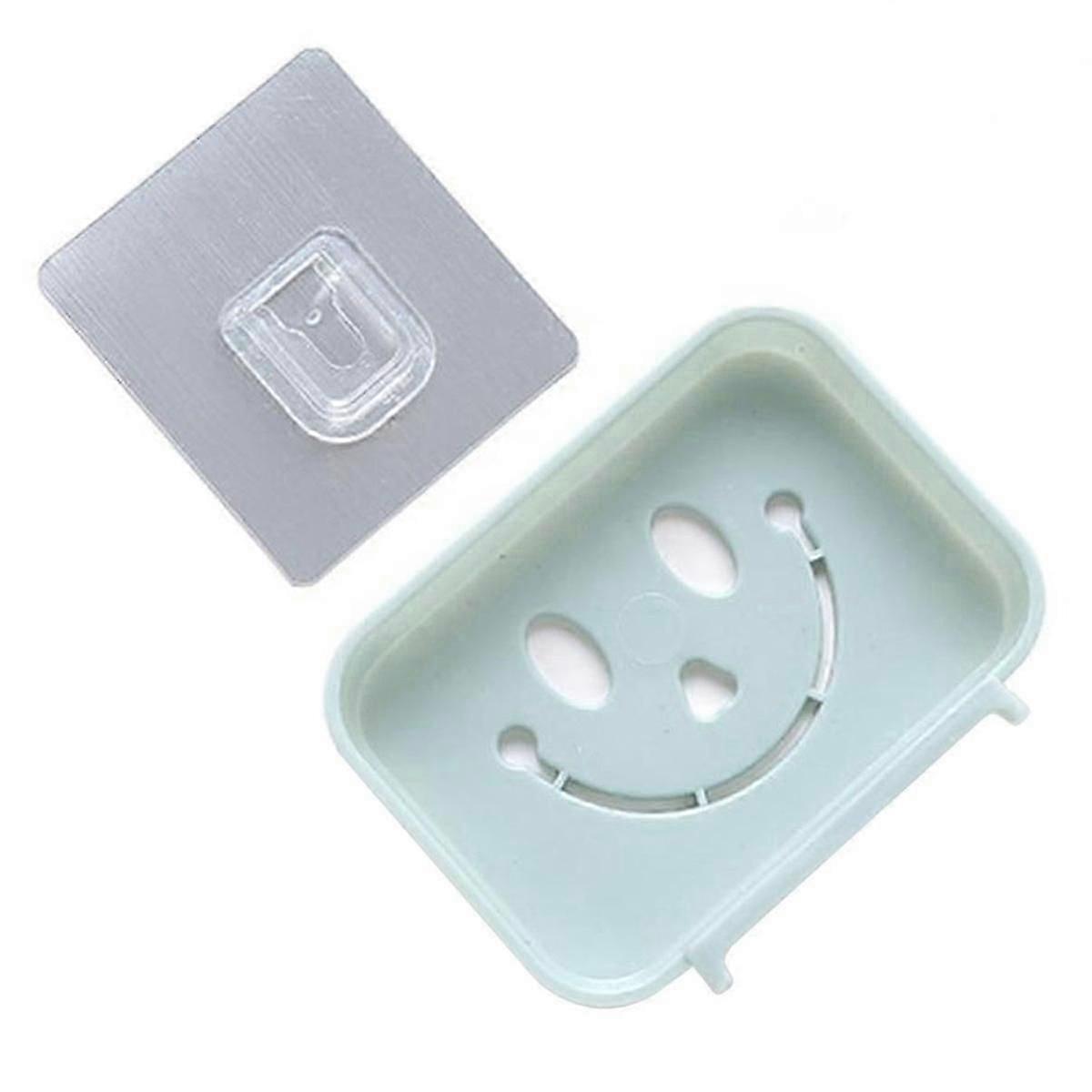 Wall Mount Adhesive Plastic Soap Dish Holder