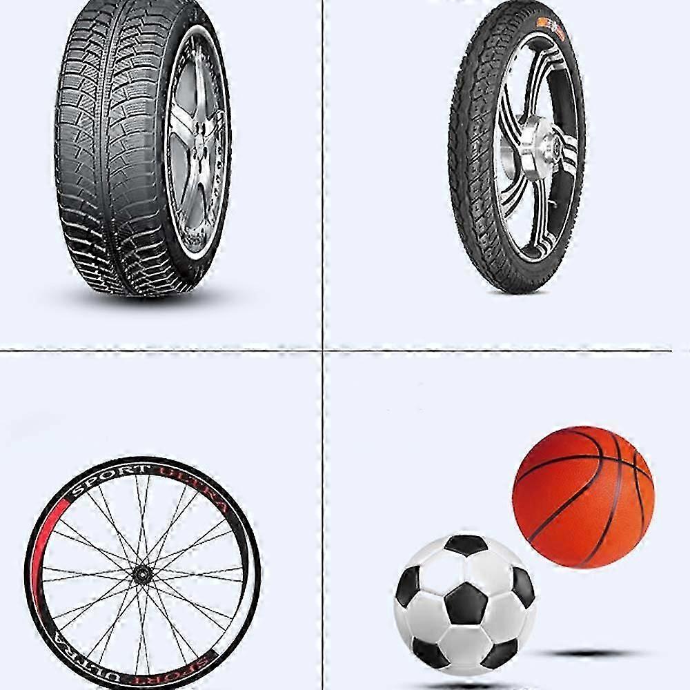 ضاغط هواء ، منفاخ إطارات السيارة 4000 مللي أمبير في الساعة ، مضخة دراجة مع 5 أوضاع تضخم ، شاشة رقمية ، شاشة LCD رقمية ، LED