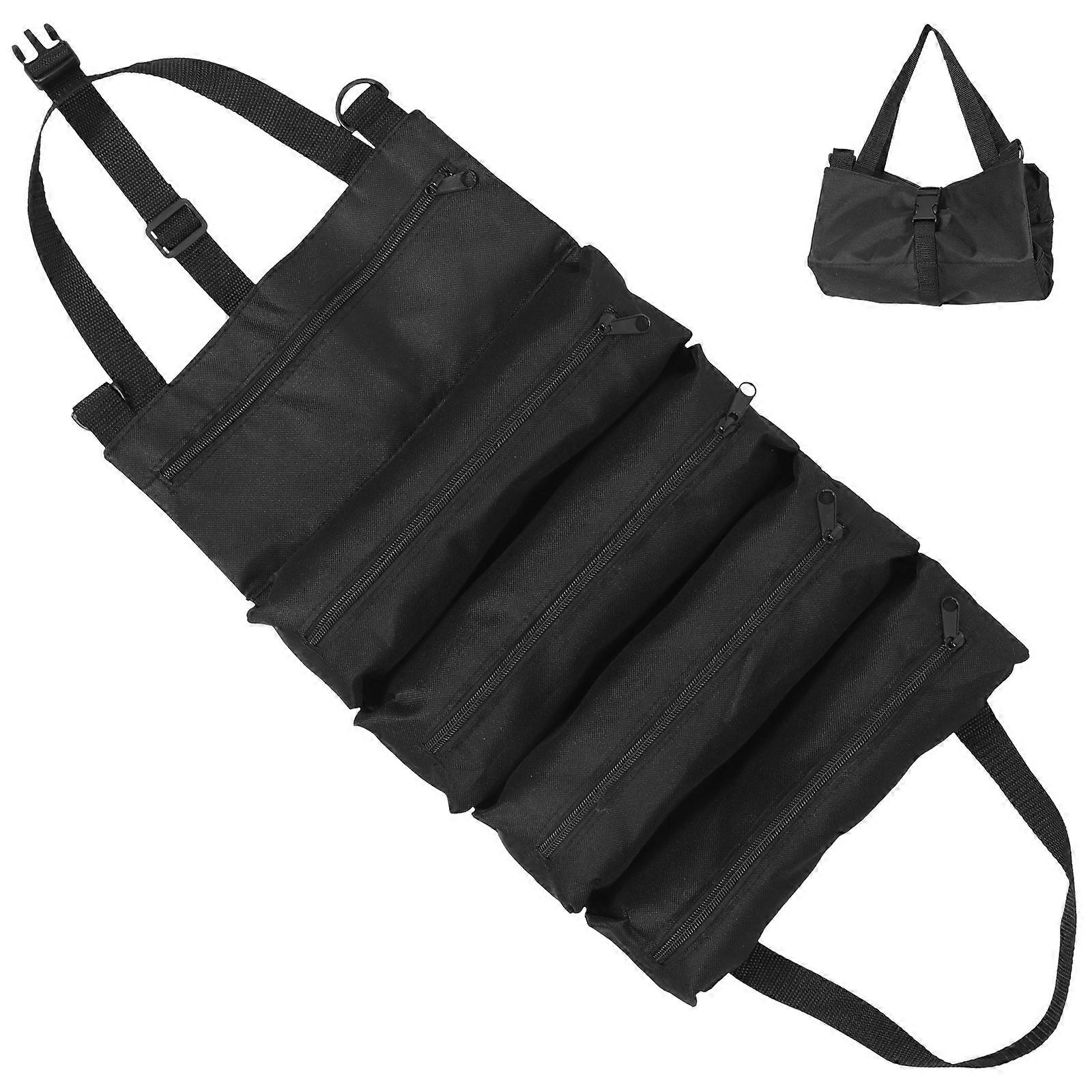 Hanging Tools Pouch Tool Roll Up Pouch Vehicle Maintenance 19.1×11×1.2in 1Pack