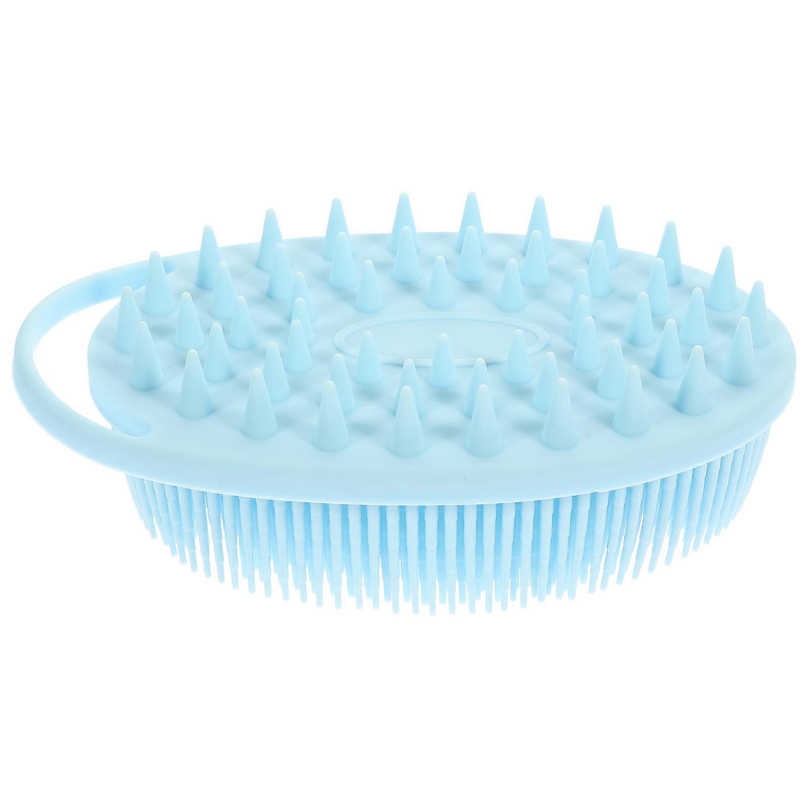 Here's a polished and engaging product description for your **Double Sided Bath Brush with Hook**:
**Double Sided Soft Silicone Bath Brush with