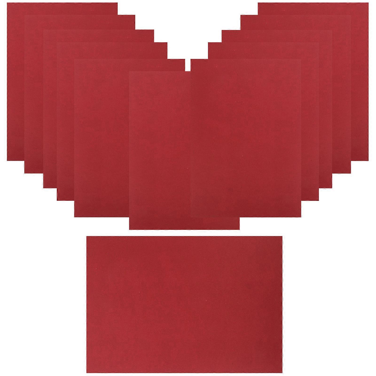 Diy Crafts Paper Origami Papers Handcraft Making Accessory A4 Colorful Dark Red For Kids Craft Material Schools 50Pcs
