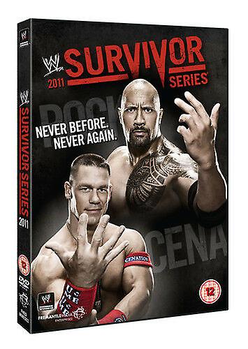 WWE Survivor Series - 2011 DVD (2013) The Rock cert 12 NEW - Region 2