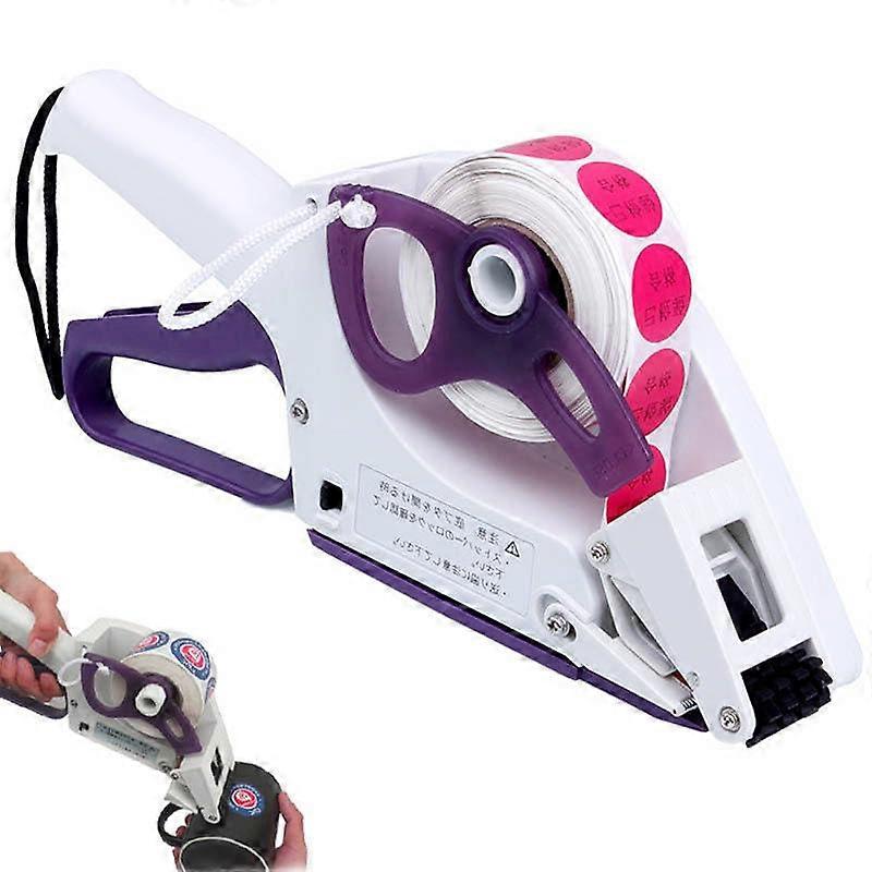 Portable Sticker Labeler for 0.72.5 Inch Cores, Barcode Applicator Gun, 1835mm