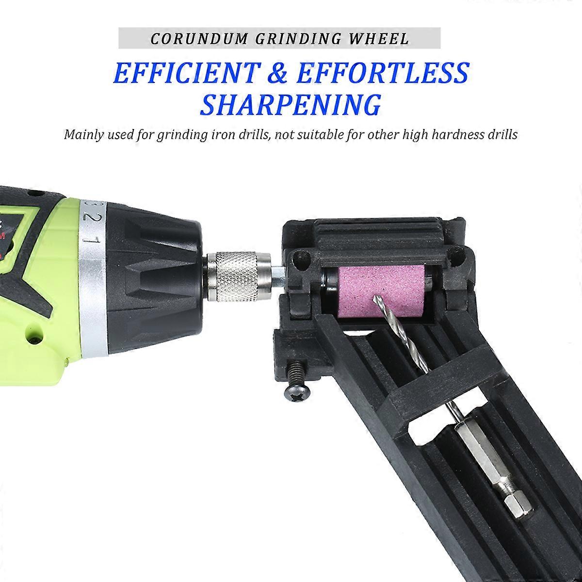2-12.5mm Sharpener Portable Bit Grinder Corundum Wheel Grinding For Polishing Hand Drill Sharpening Powered Tool Parts