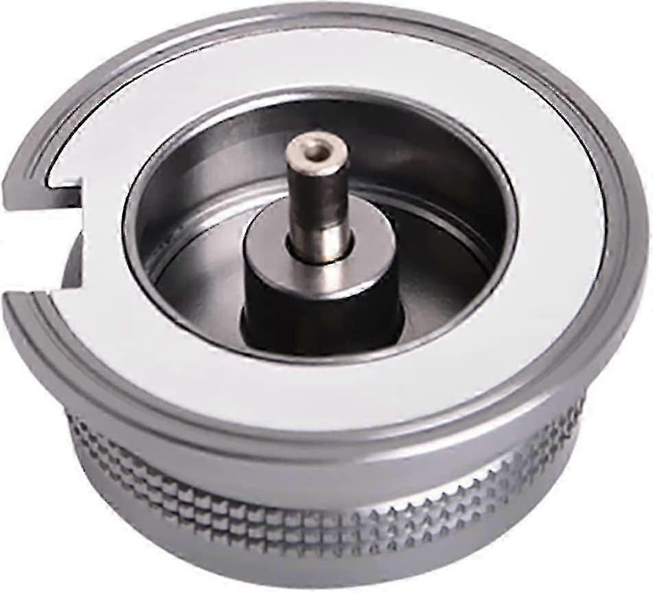 Gas Adapter for Camping Stove to Bottle (Silver, 1pc)