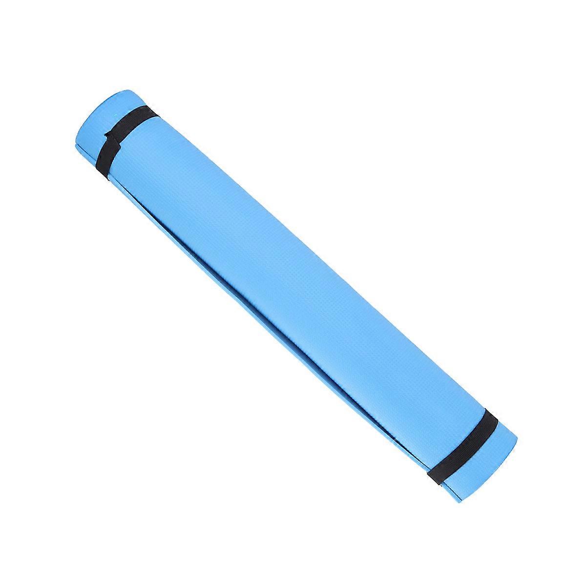 Anti Slip Yoga Mat Portable Eva Yoga Mat for Exercise Use Blue