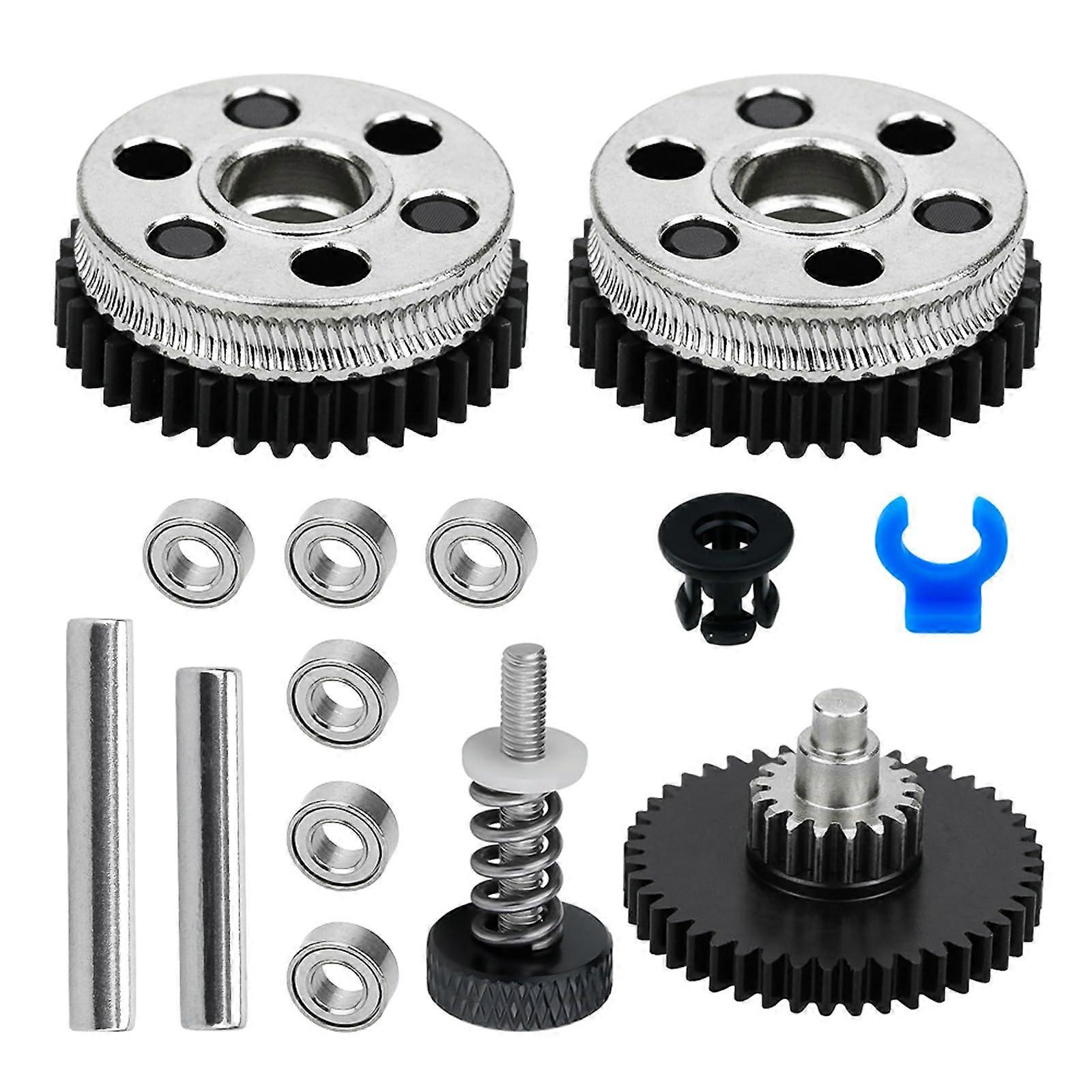 HGX Extruder 3D Printer Improved Feed Gear Extruder Part Hardened Steel Compatible with CR10S Model