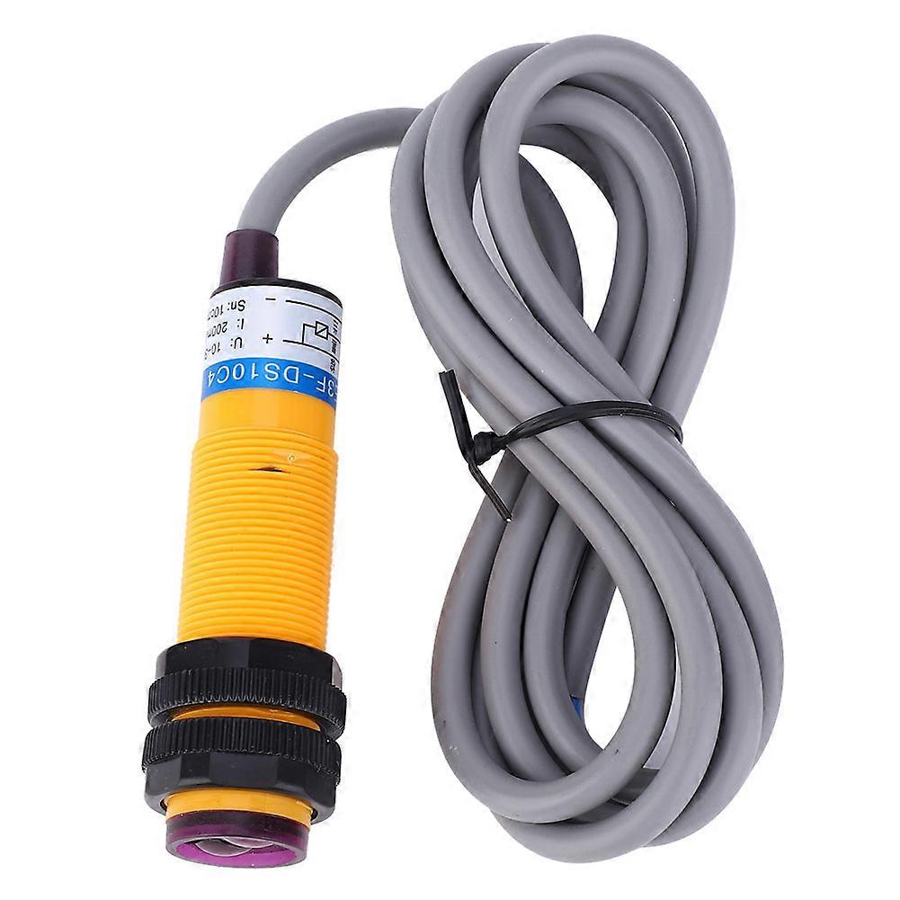 10Pcs JYIO Photoelectric Switch Diffuse Reflection for Machine Tool E3F DS10C4 10-30VDC