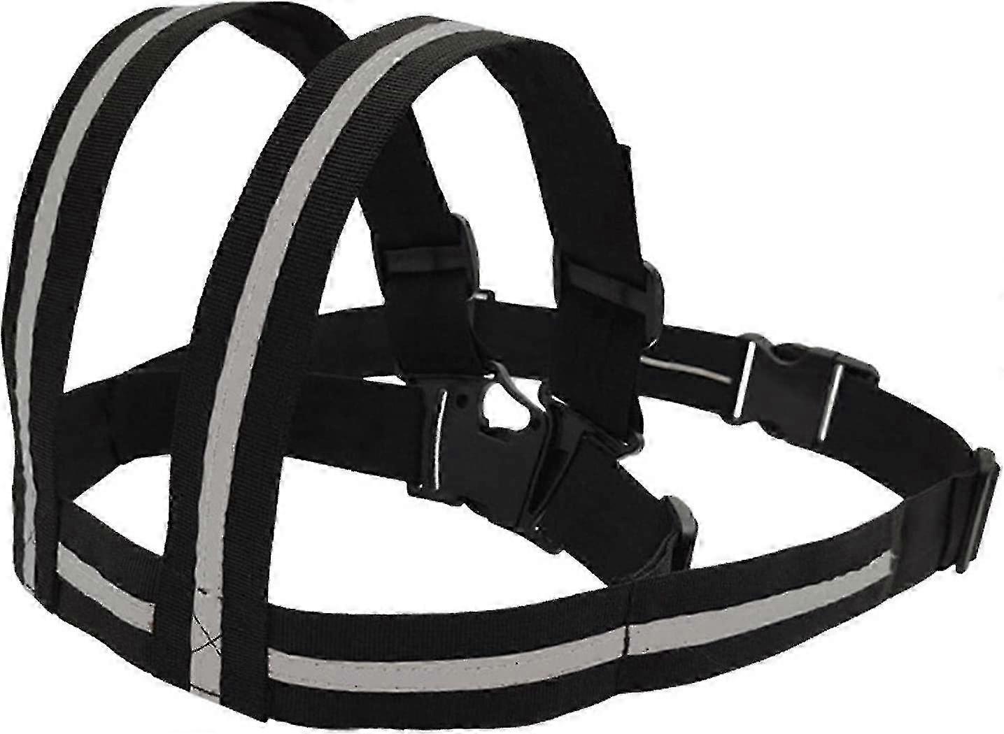 Adjustable Children's Motorcycle Safety Harness with Reflective Design