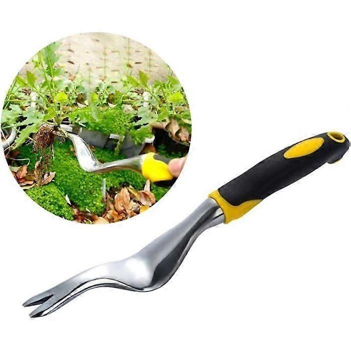 Manual Weeder, Root Puller, Weed Extractor, Dandelion, Weeder, Weed Remover, With Rubber Handle Tool