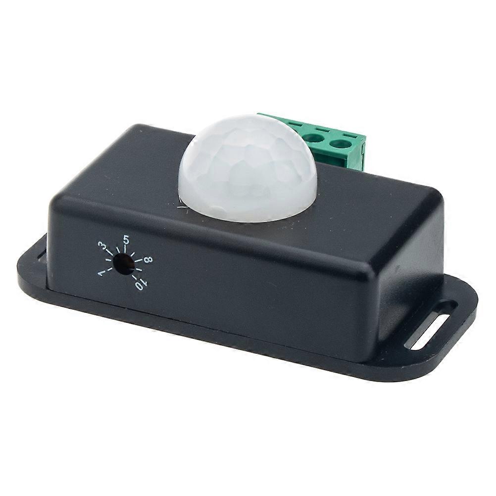 Sensors Technology Rectangular Black For Cabinet Lighting With Timing Adjustable Feature 1Pack