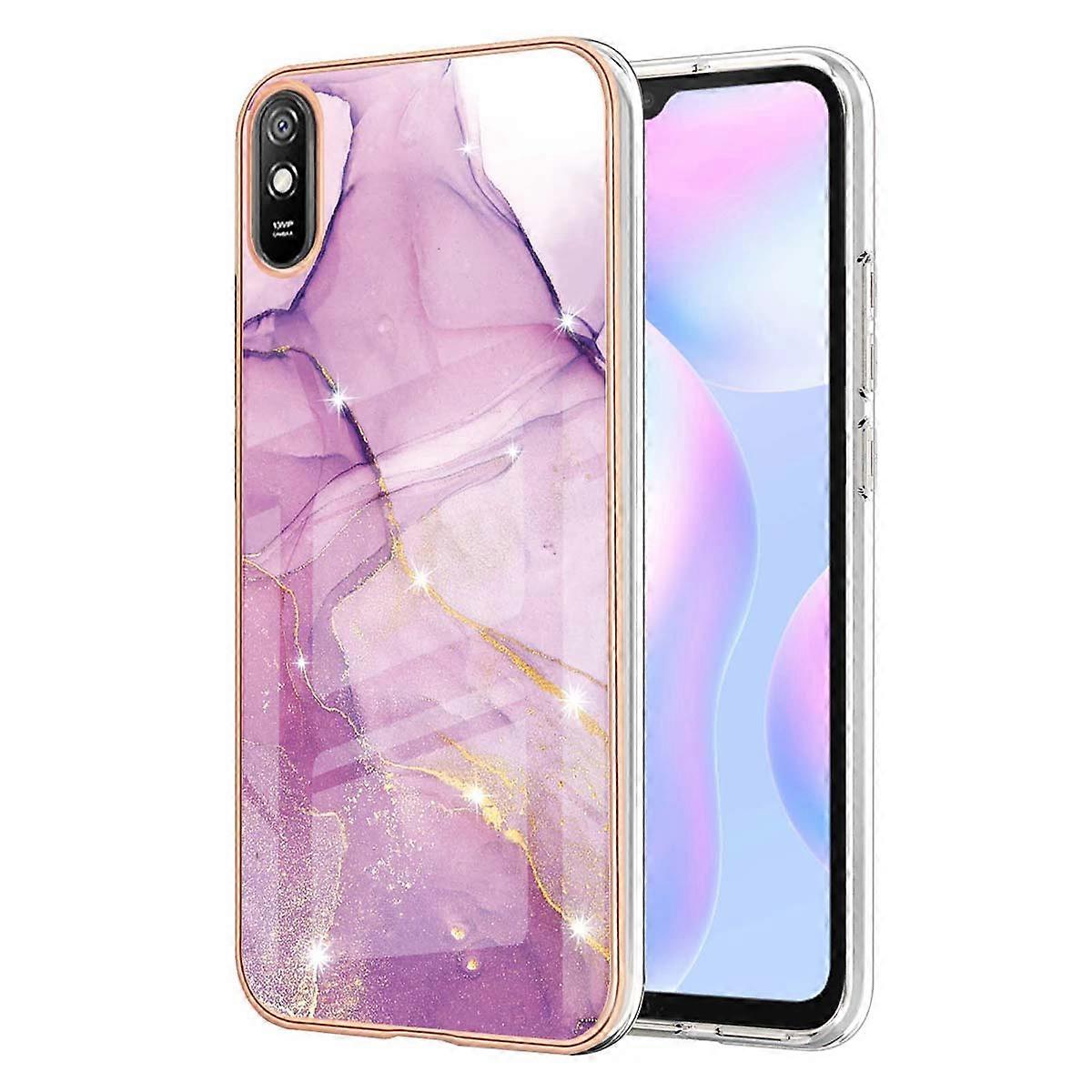 Luxury Shockproof TPU Phone Case for Stylish Pattern, Full Body Protection, Lightweight & Durable, Easy Access to Buttons Purple
