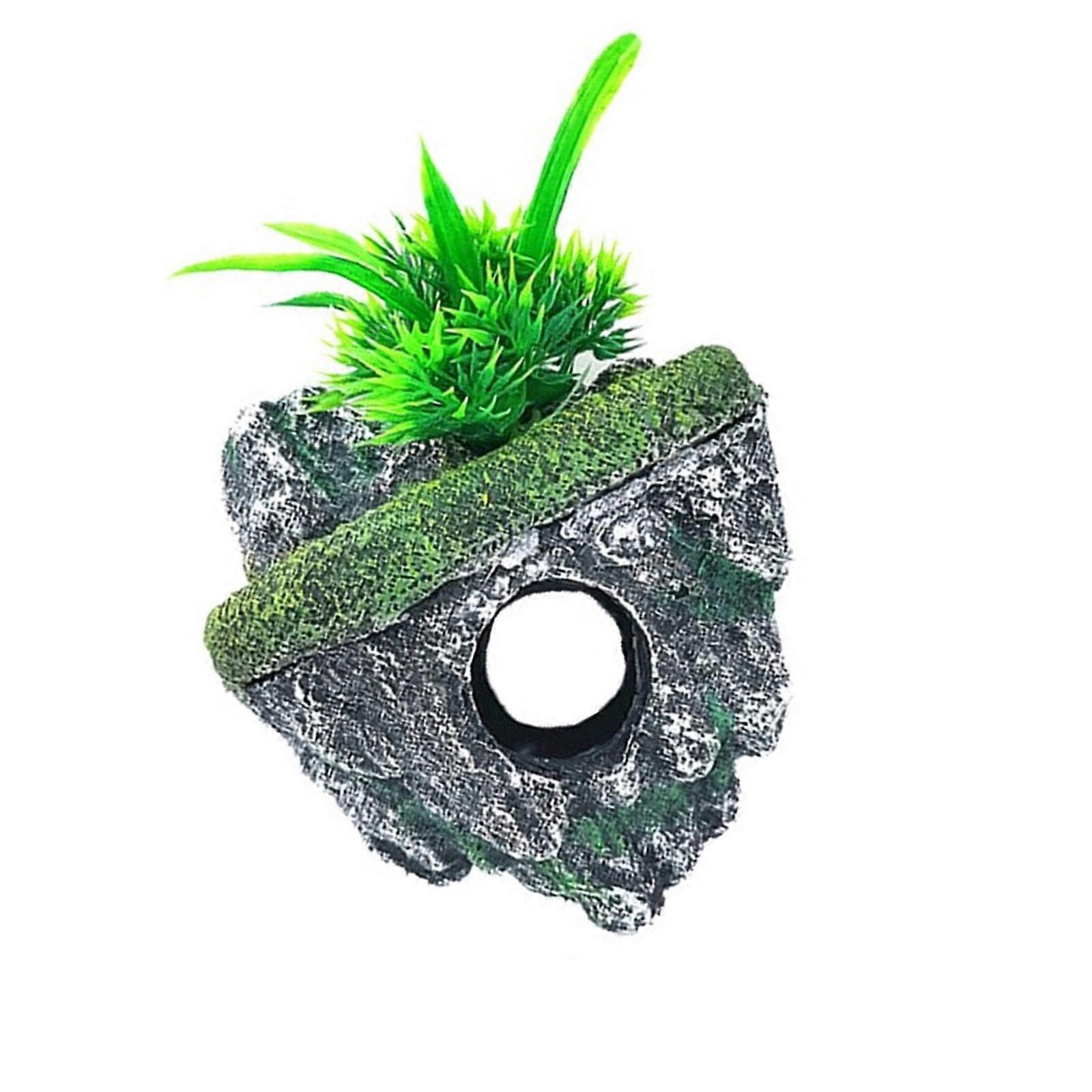 Aquariums Hideouts Small Cave Ornament For Shrimp Breeding In Fish Tanks Landscape Decorations