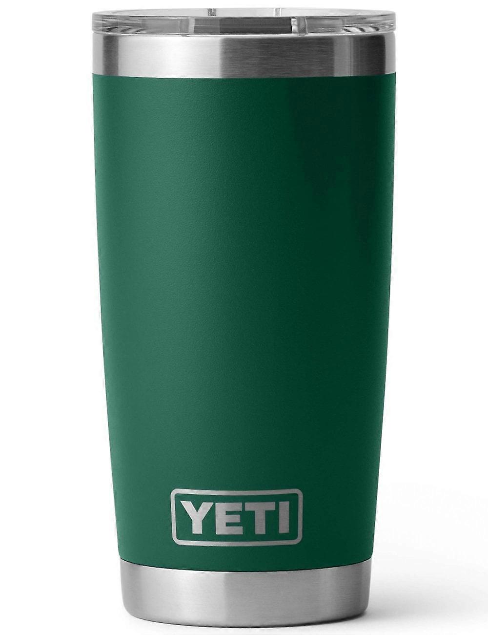 YETI Rambler 20oz (591ml) Tumbler - Black Forest Green