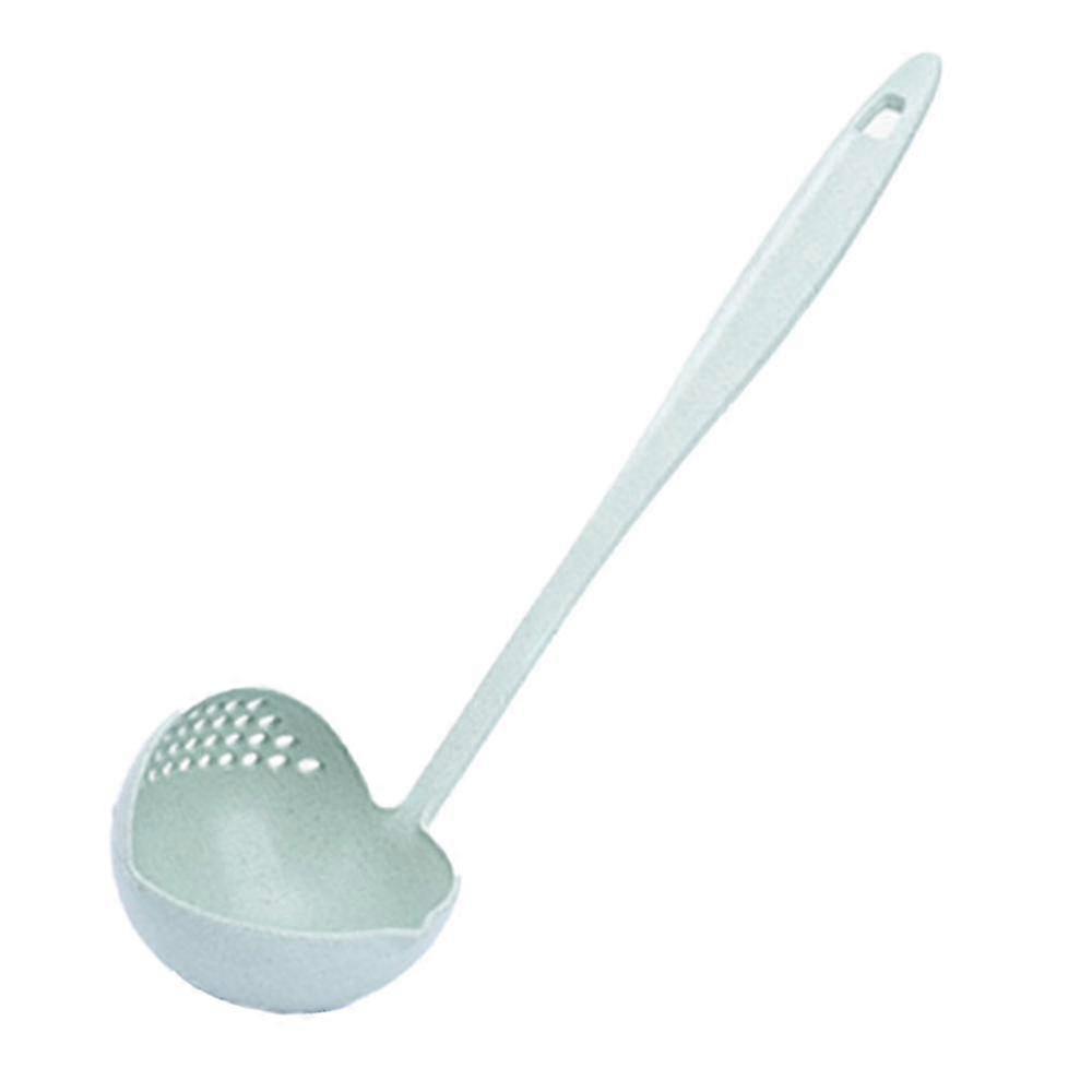 Versatile Wheat Straw Two-in-One Kitchen Spoon