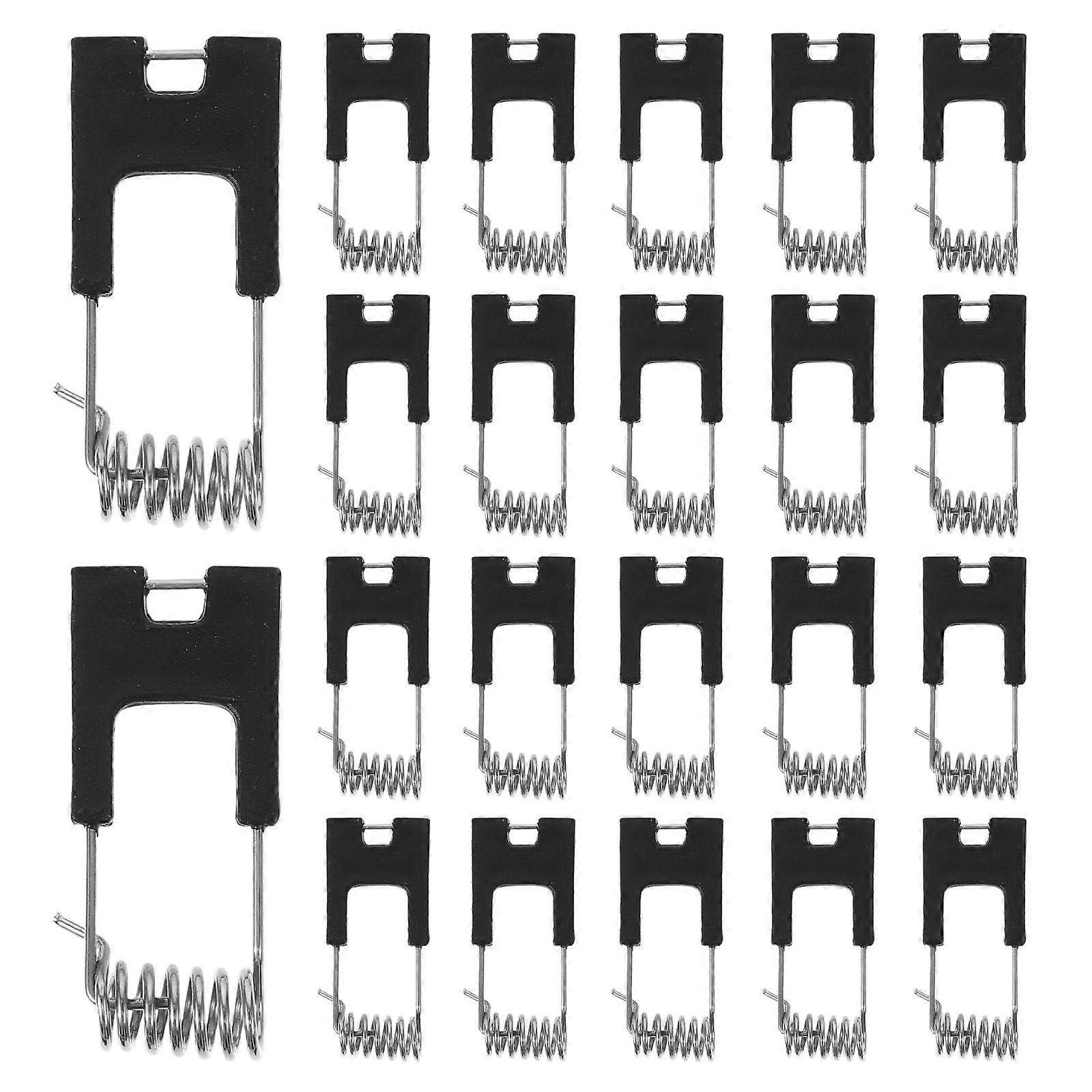 Ceiling Light Clips Panel Lamp Clamp Professionals Manganese Steel 100Pcs