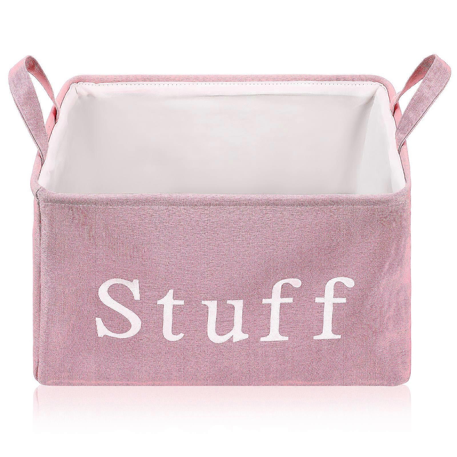 Optimized Title:
Spacious Cloth Storage Bin with Reinforced Handles – Multi Purpose Organizer Basket for Clothes, Books, Makeup, and Office