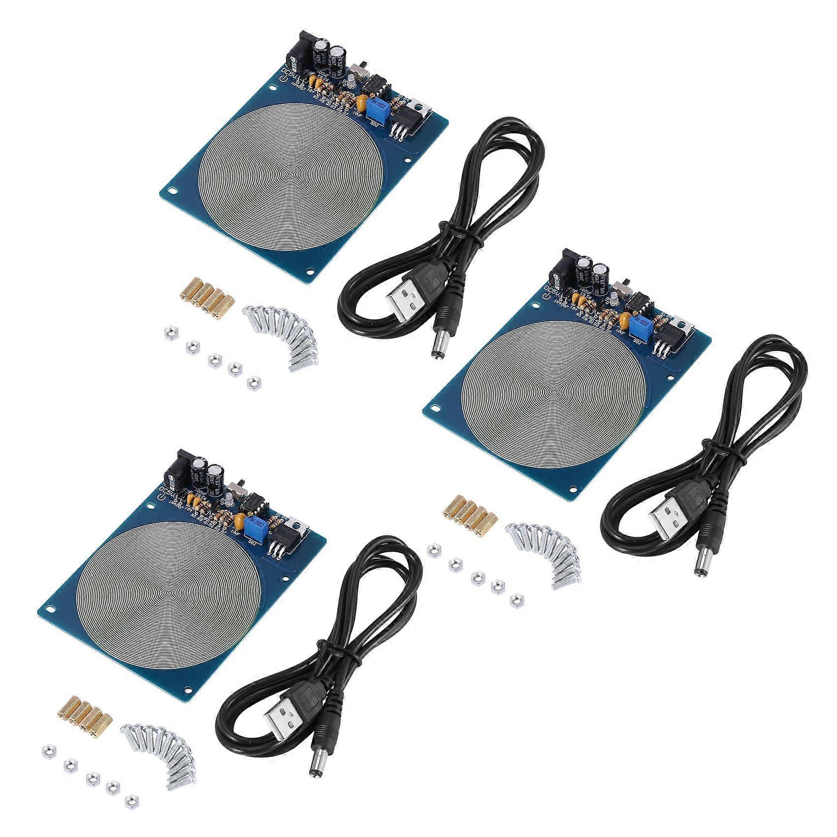 3X Dc 5V 7.83Hz Precision Resonance Ultra-Low Frequency Pulse Wave Generator Audio Resonator