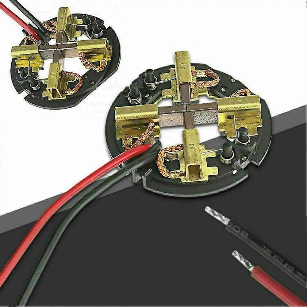 Carbon brush set compatible with multiple drill models including C18ID.