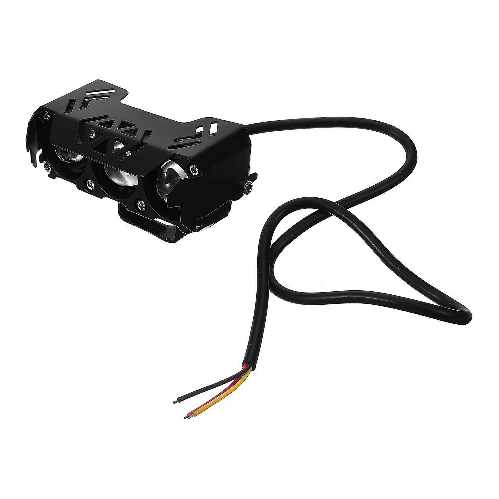 Driving Light Motorcycle Spotlight Night Driving Waterproof Switchable Beams White 1Pack