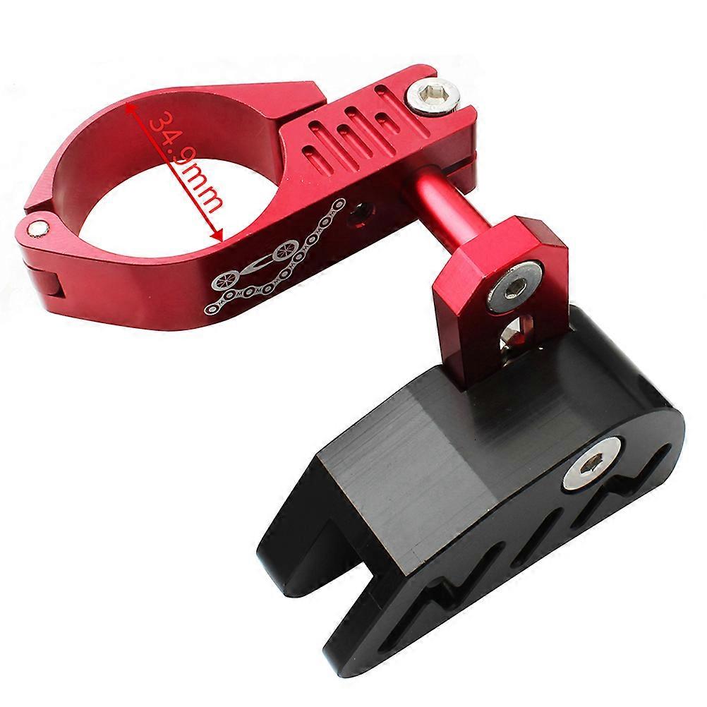 Durable Chain Press Device For Off-Road Cycling Mountain Bike Single Disk Guide 6.84 X 6.86 X 5.72 Cm Red 1 Set