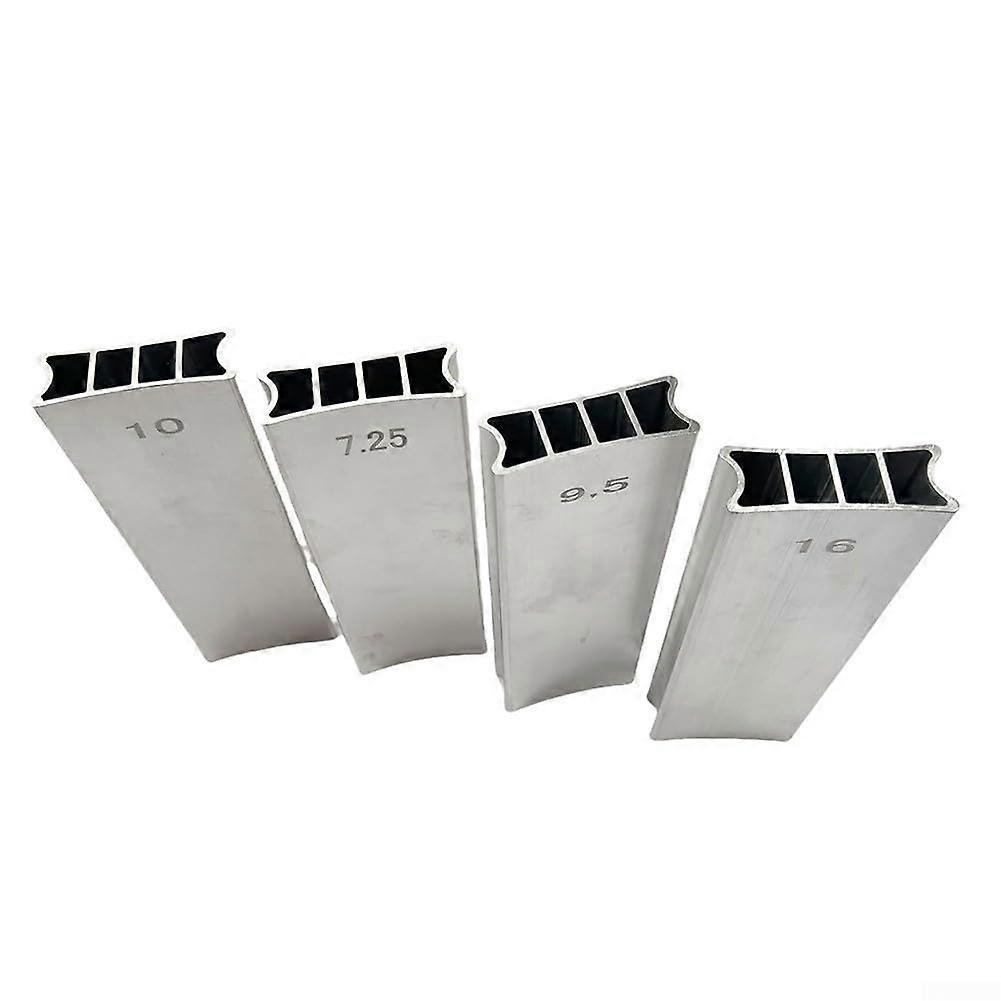 Luthier's Essential Tool TwoWay Radius Sanding Block for Precise Fret Leveling on Guitar and Bass Fingerboards (10 14)