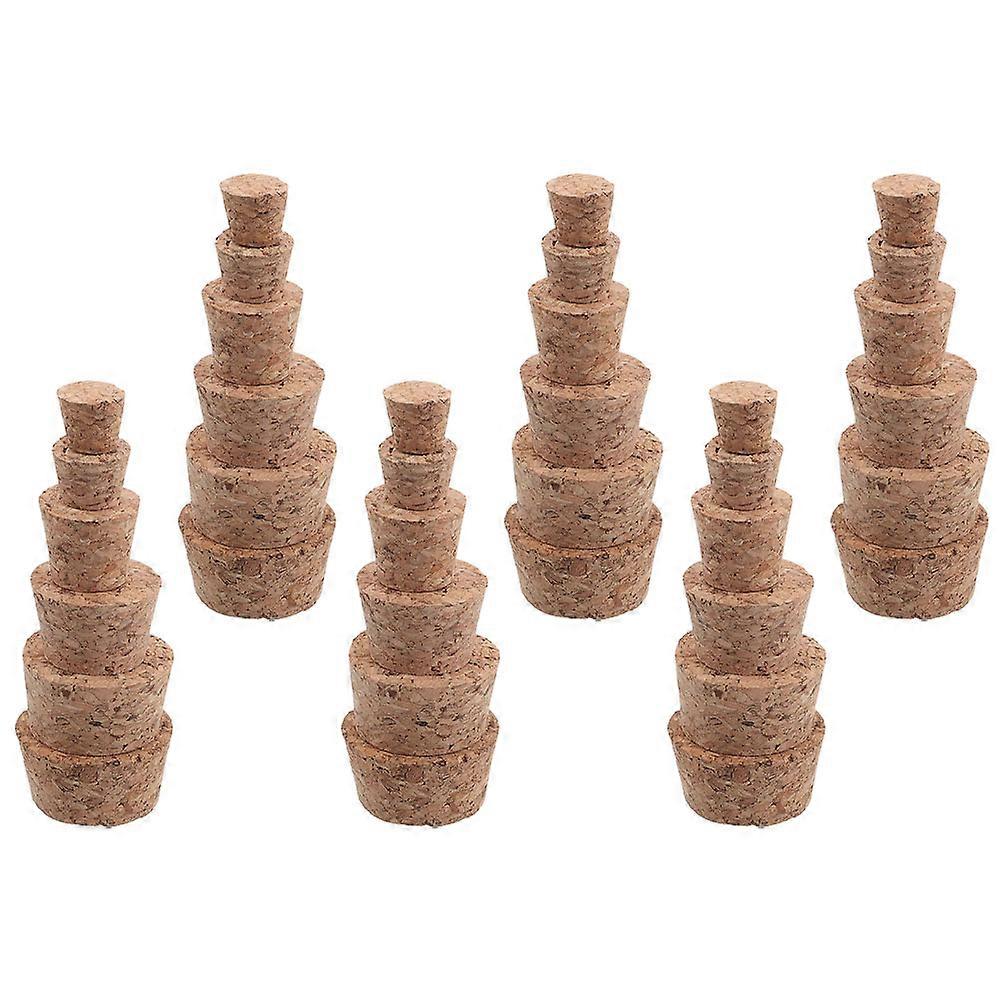 36PCS Plugs for Easy Sealing Glass Vials DIY Craft Projects, Fits Wide Mouth Containers, Convenient Design