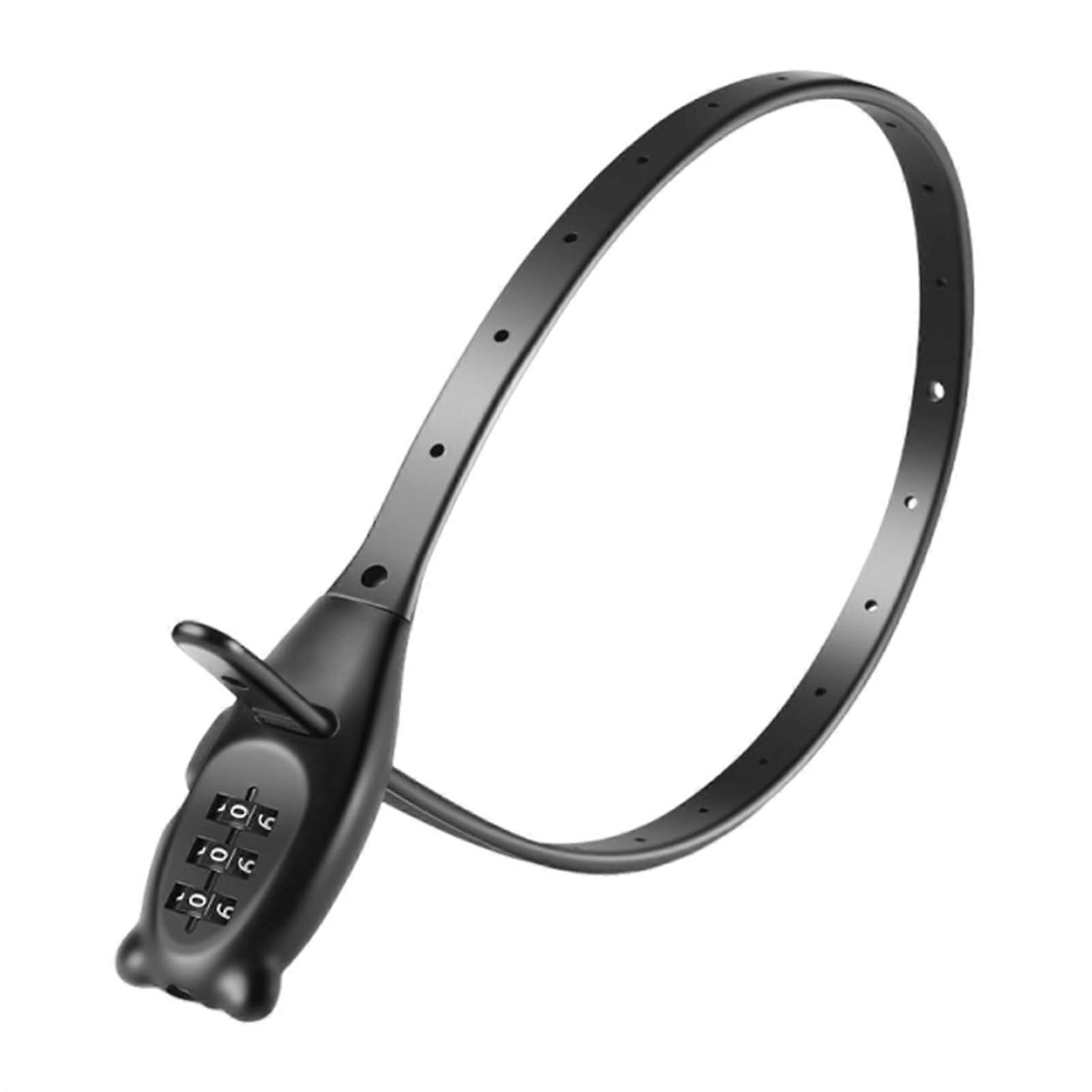 Zip Tie Lock, 4-Digit Combination Cable Lock With Anti-Theft Clamp For Doors, Strollers, Scooters