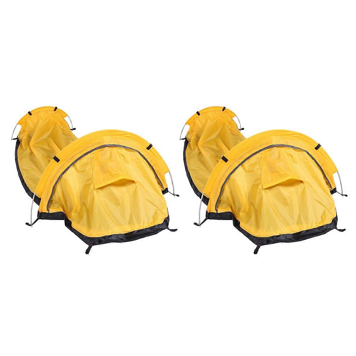 2X Ultralight Bivvy Tent Single Person Backpacking Bivy Tent Waterproof Bivvy Sack for Outdoor Campi